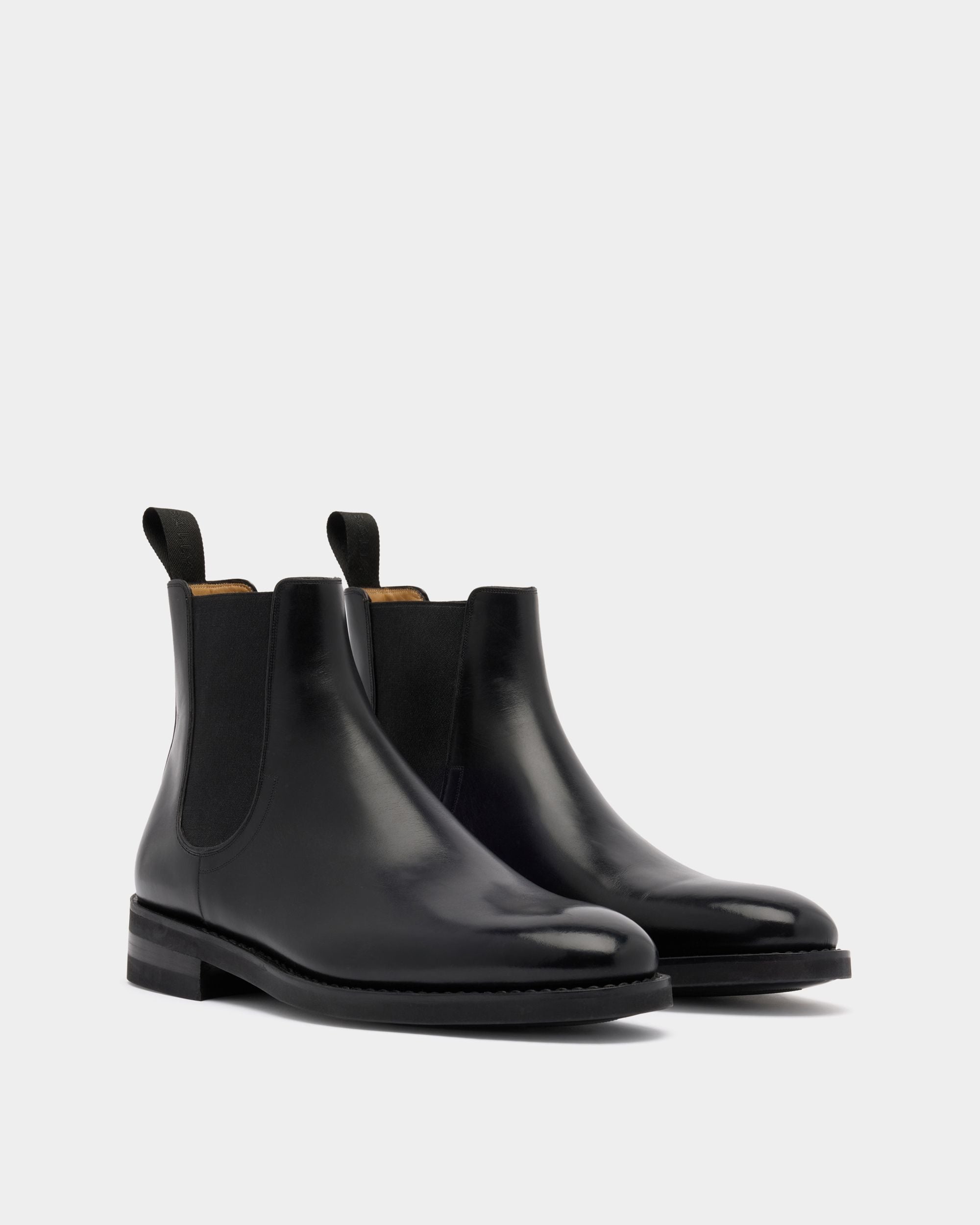 Bally Global - Scribe Un ブーティ ブラック レザー - ブラック