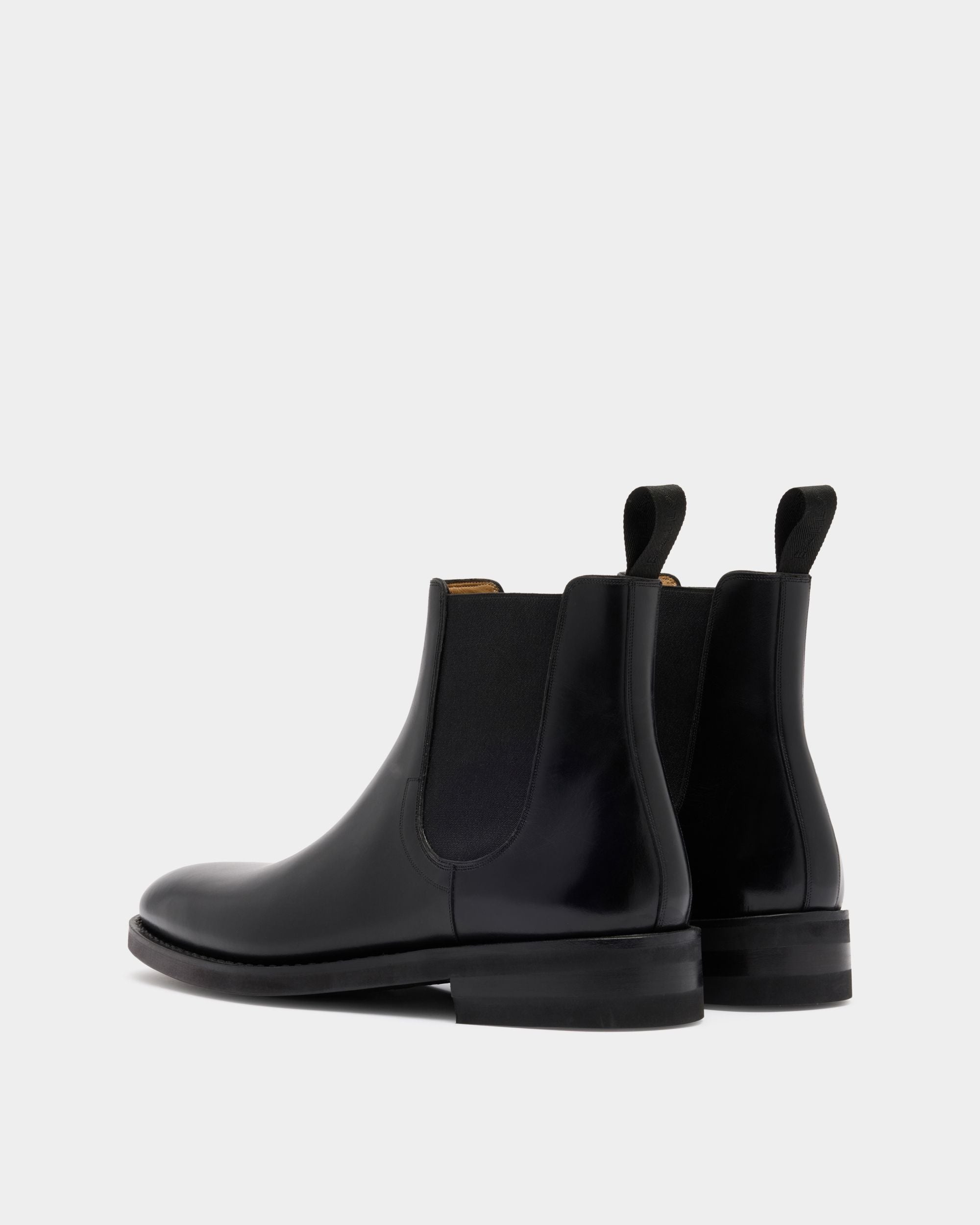 Bally Global - Scribe Un ブーティ ブラック レザー - ブラック