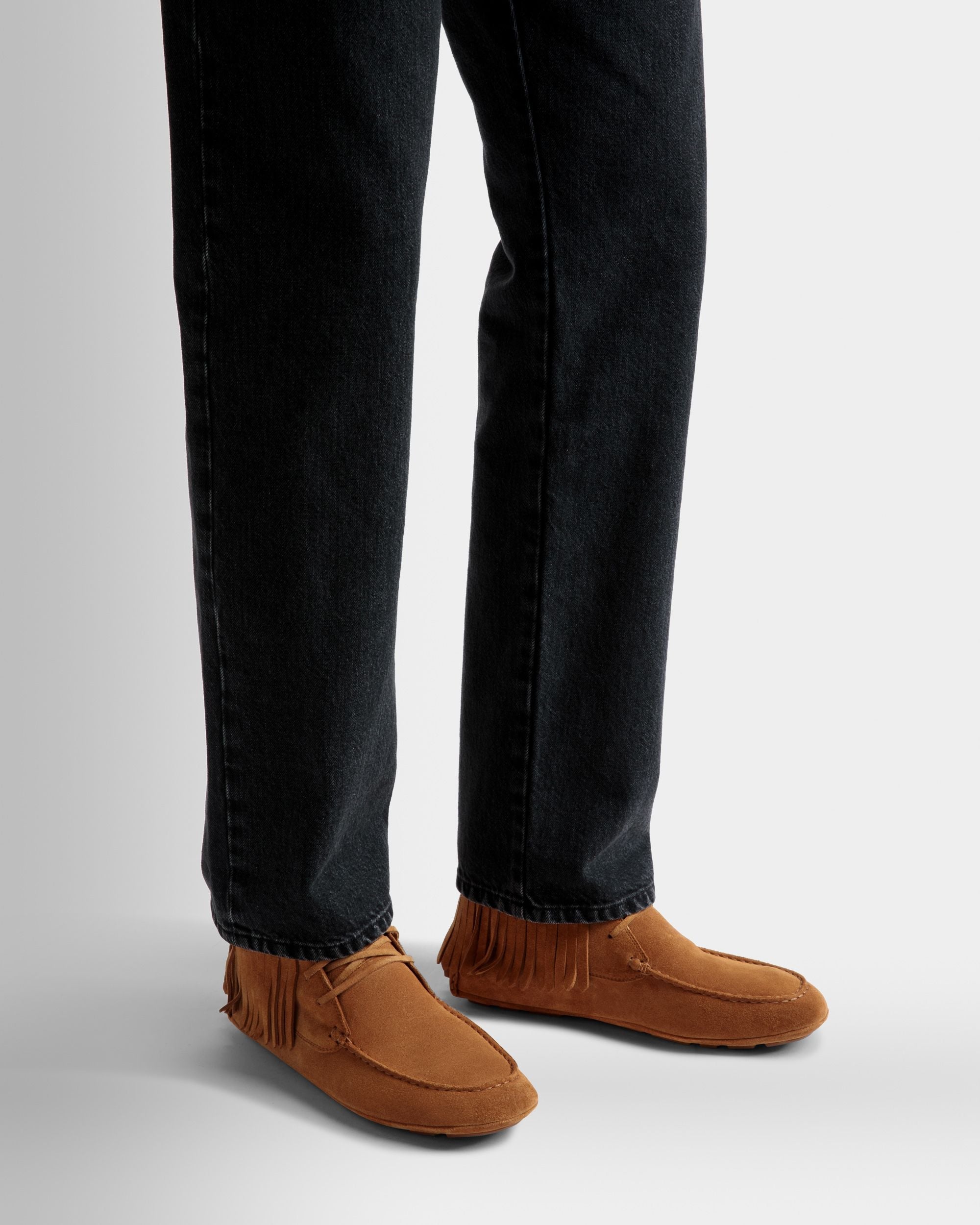 Bally Global - Kerbs ドライビングシューズ デザートブラウン レザー - ブラウン