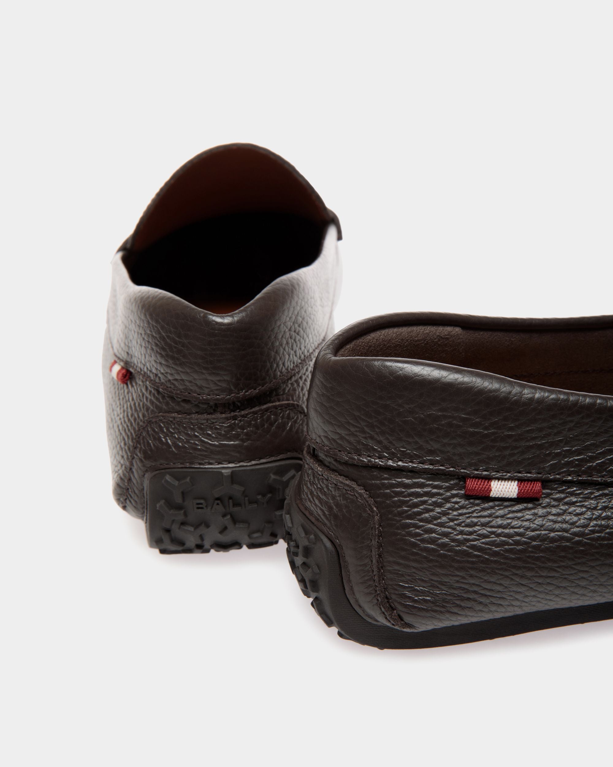 Bally Global - Pilot ドライビングシューズ ブラウン グレインレザー - ブラウン