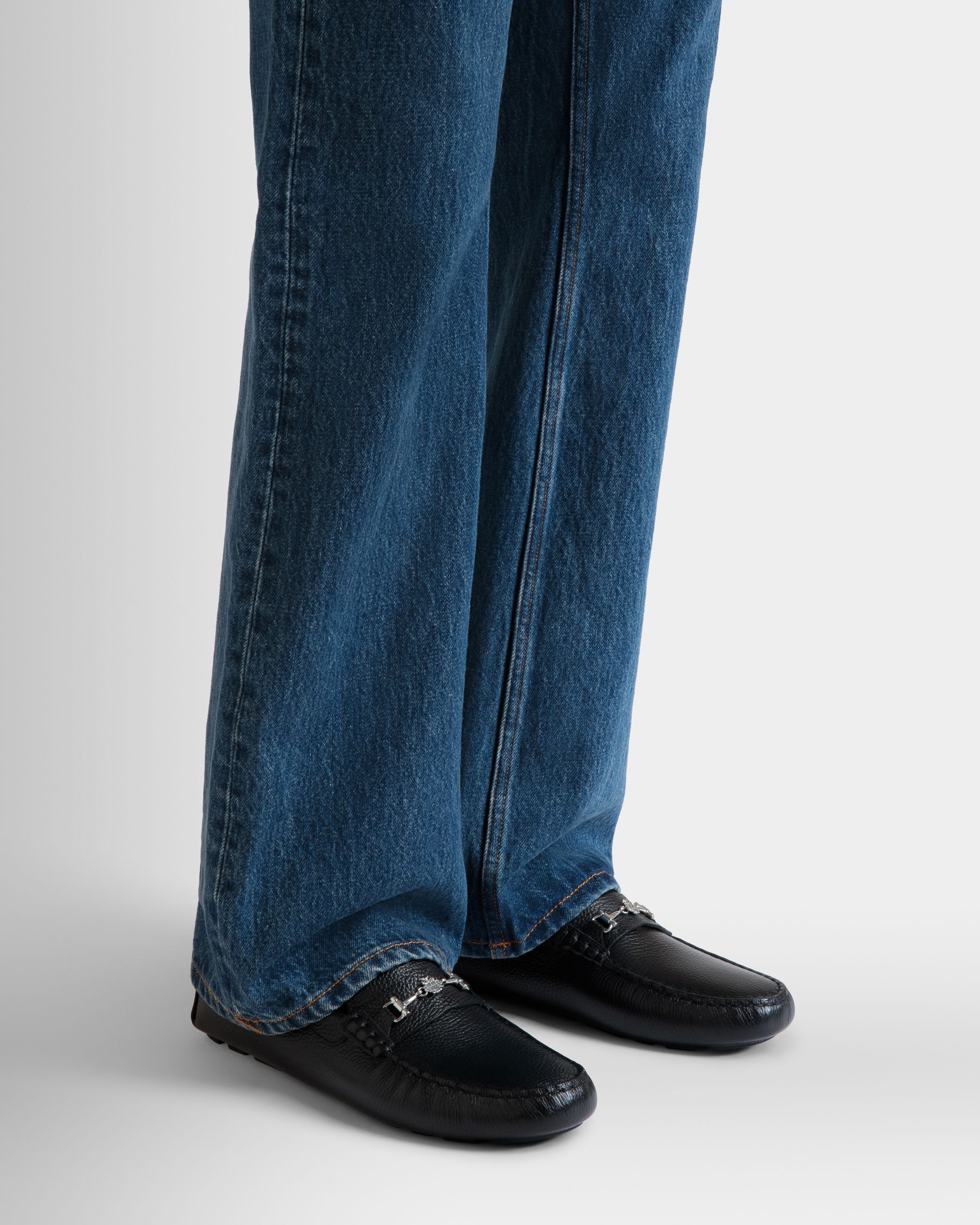 Bally Global - Kerbs ドライビングシューズ ブラック グレインレザー - ブラック