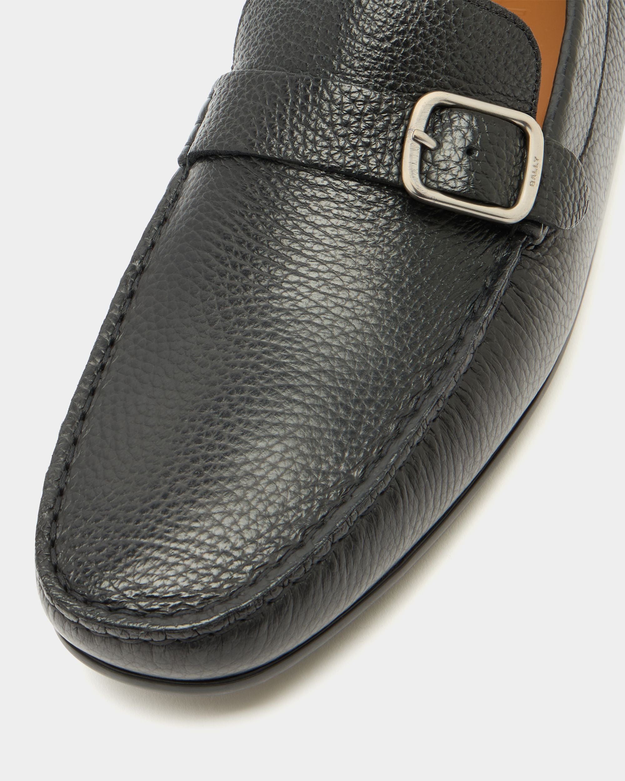 Bally Global - Clay ドライバー ブラックグレインレザー - ブラック