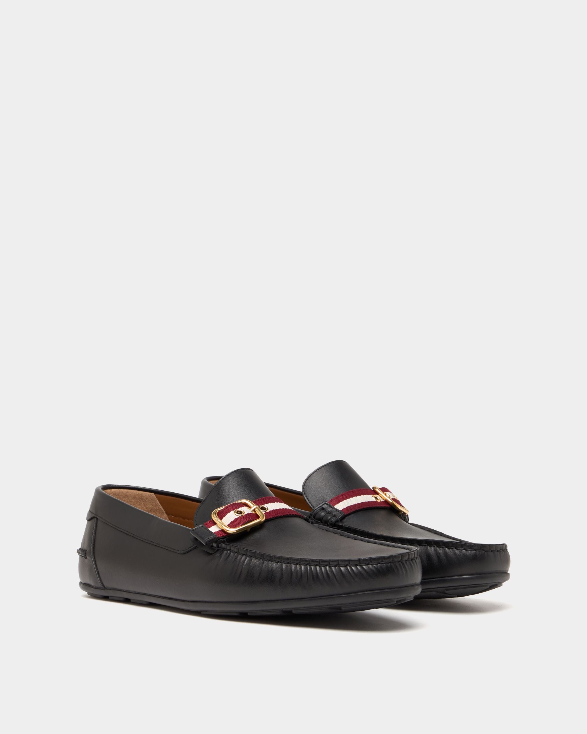 Bally Global - Clay Loafer in Black Leather - Black