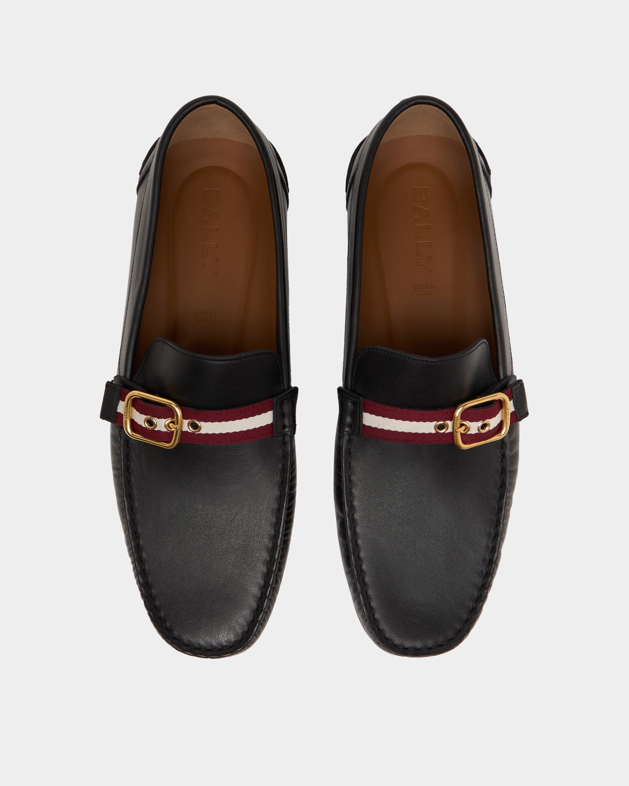 Bally Global - Clay Loafer in Black Leather - Black