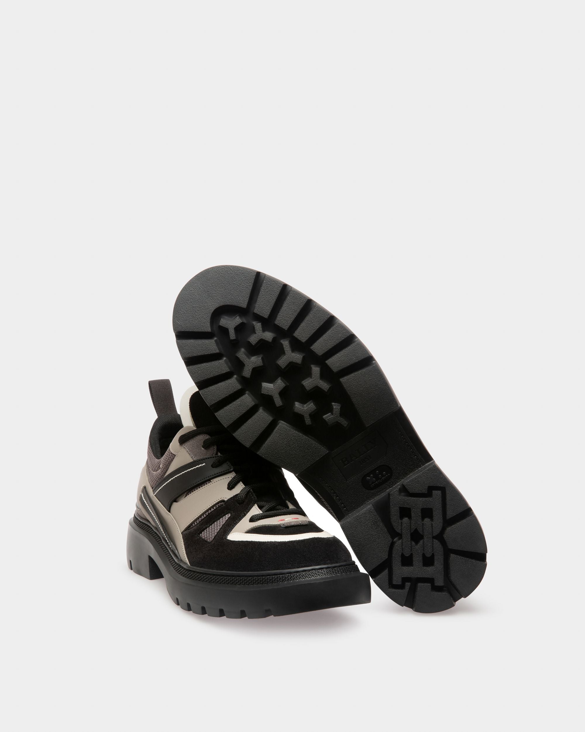 Bally Global - Vailont ブラック レザー ダービー - マルチカラー