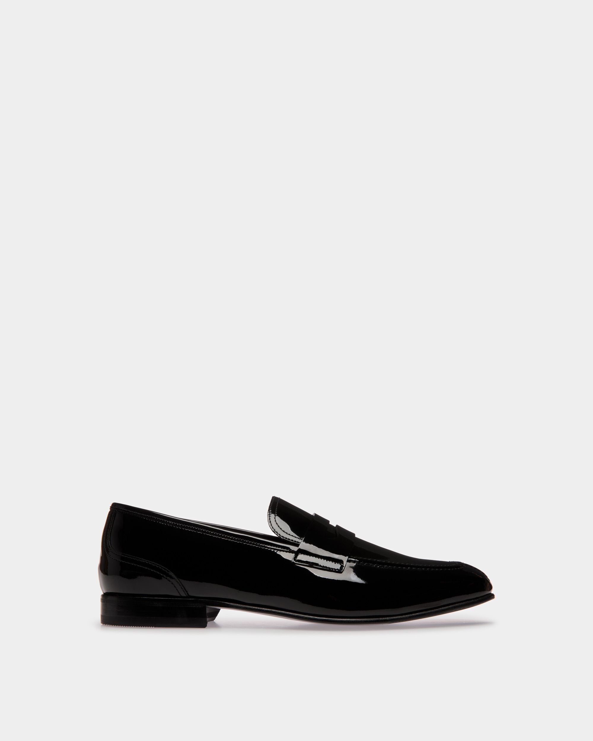 Bally Global - Suisse Loafer in Black Patent Leather - Black