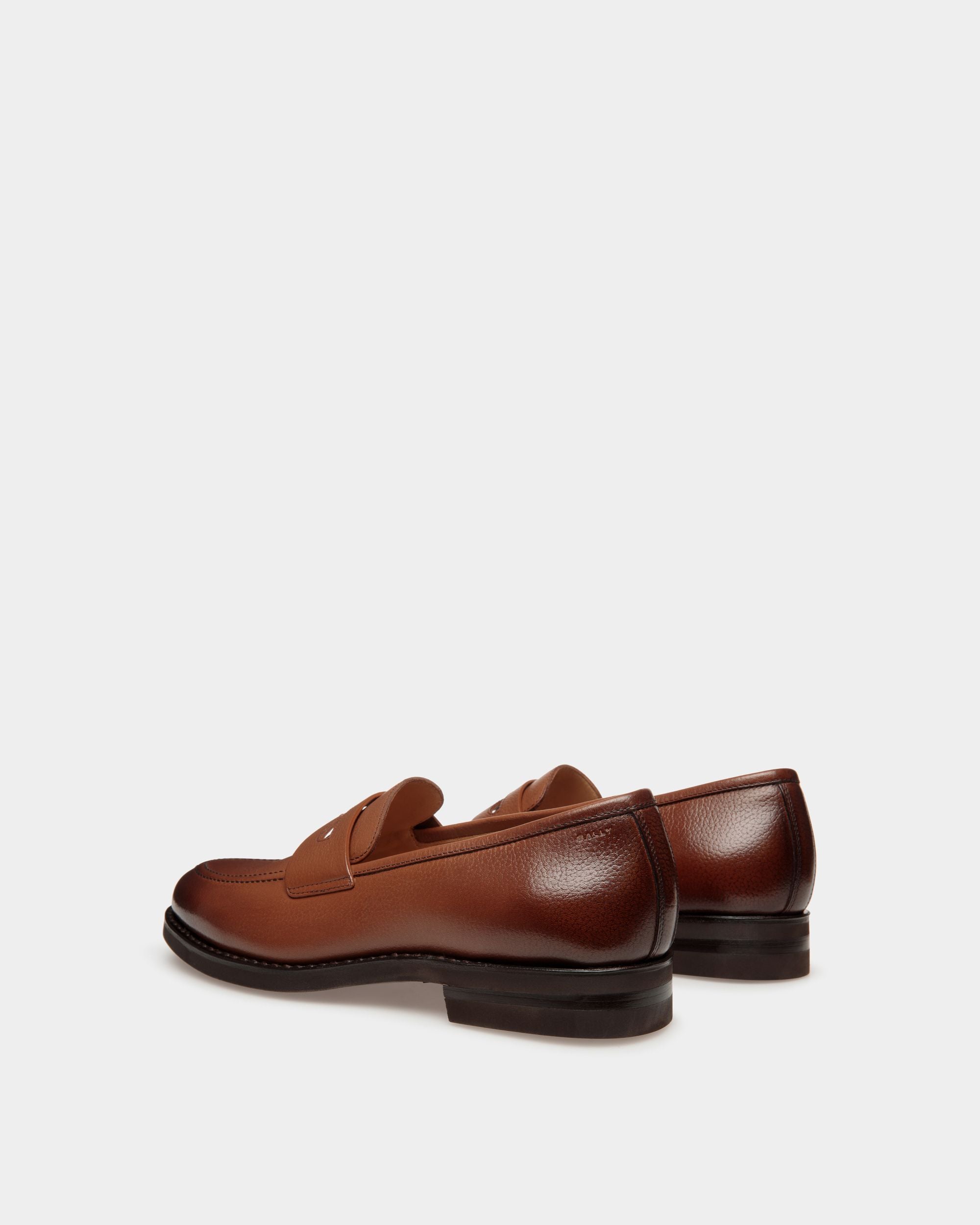 Bally Global - Schoenen Loafer in Embossed Leather - Brown