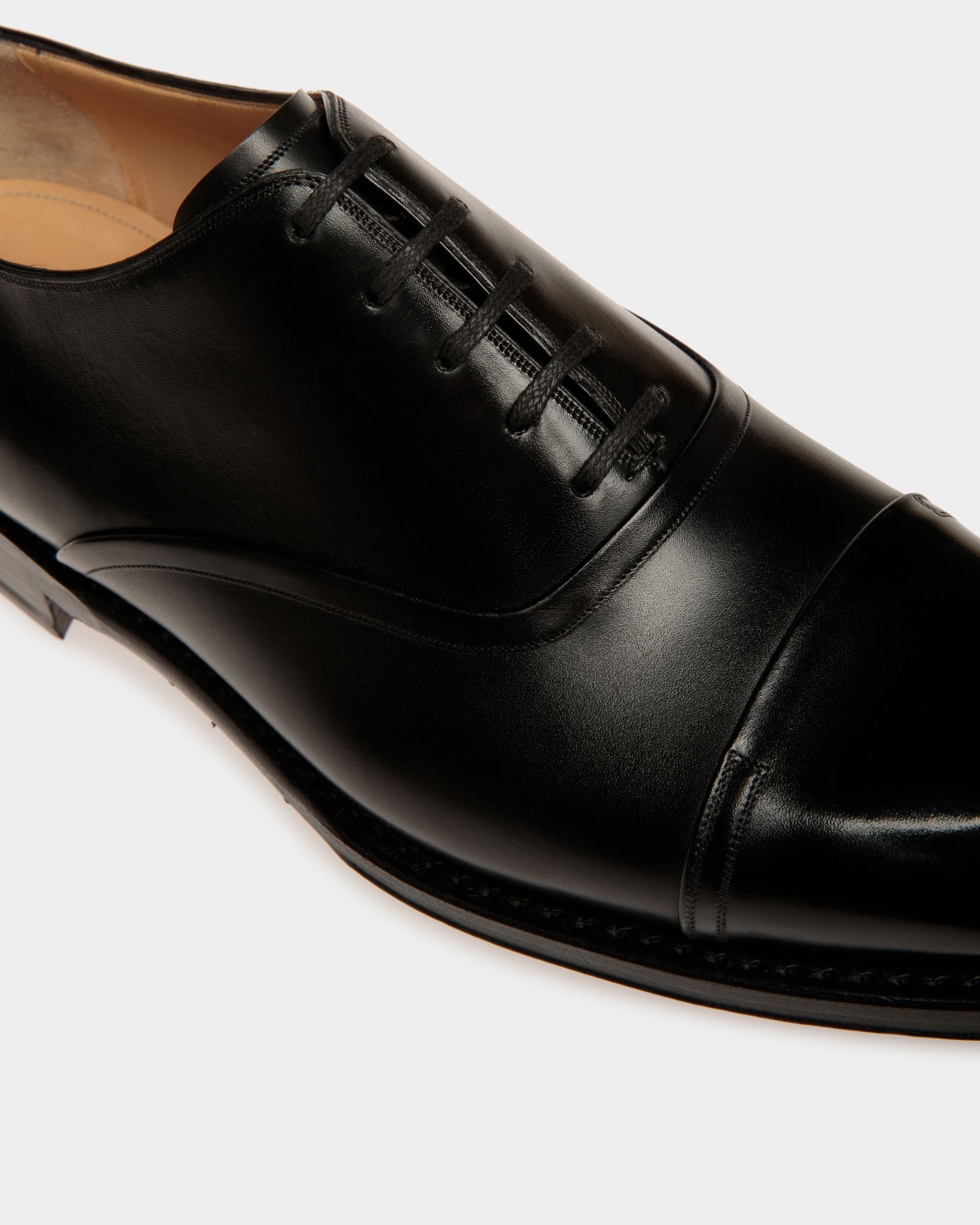 Bally Global - Scribe Un オックスフォードシューズ ブラック レザー - ブラック