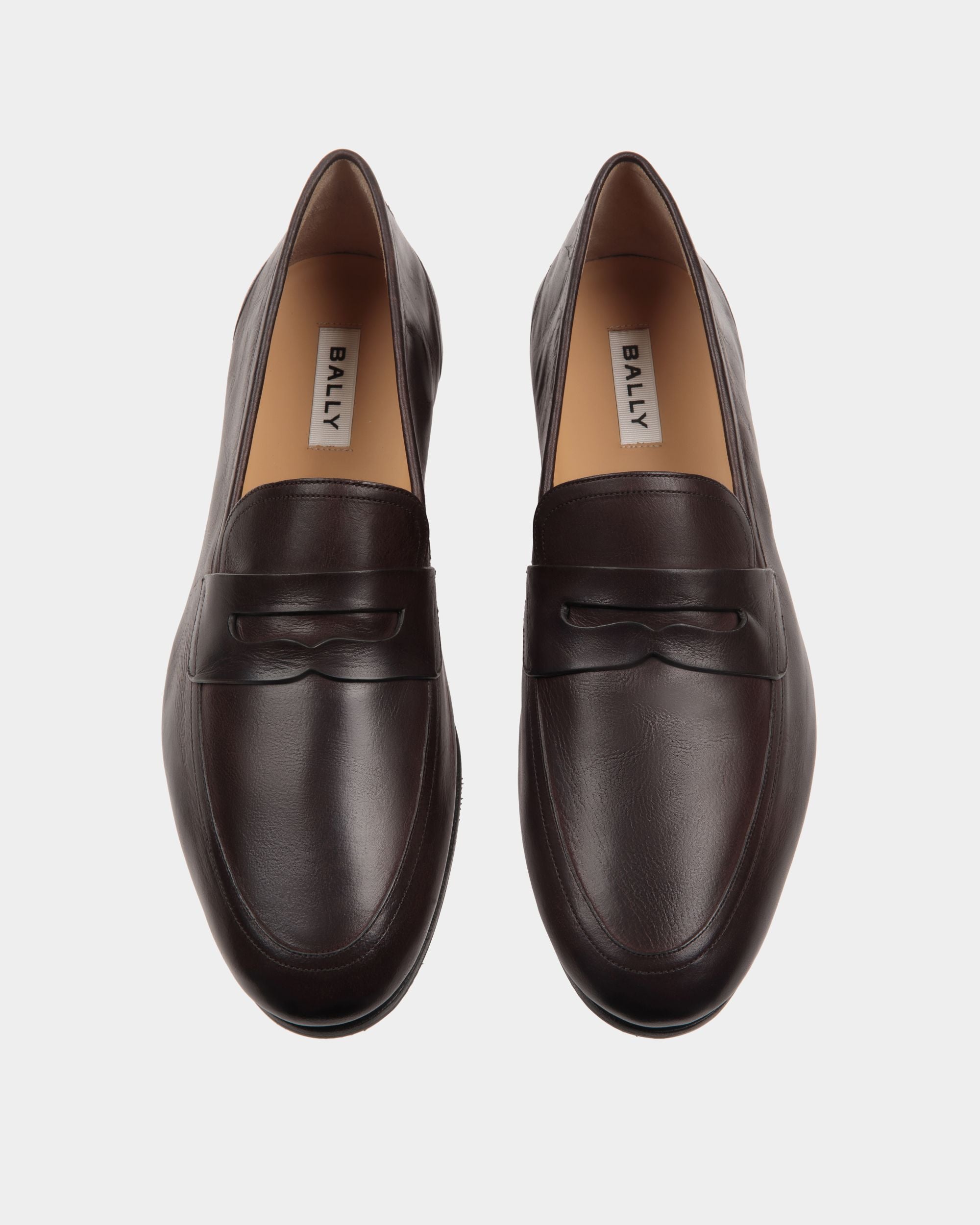 Bally Global - Plume ローファー エバノブラウン レザー - ブラウン