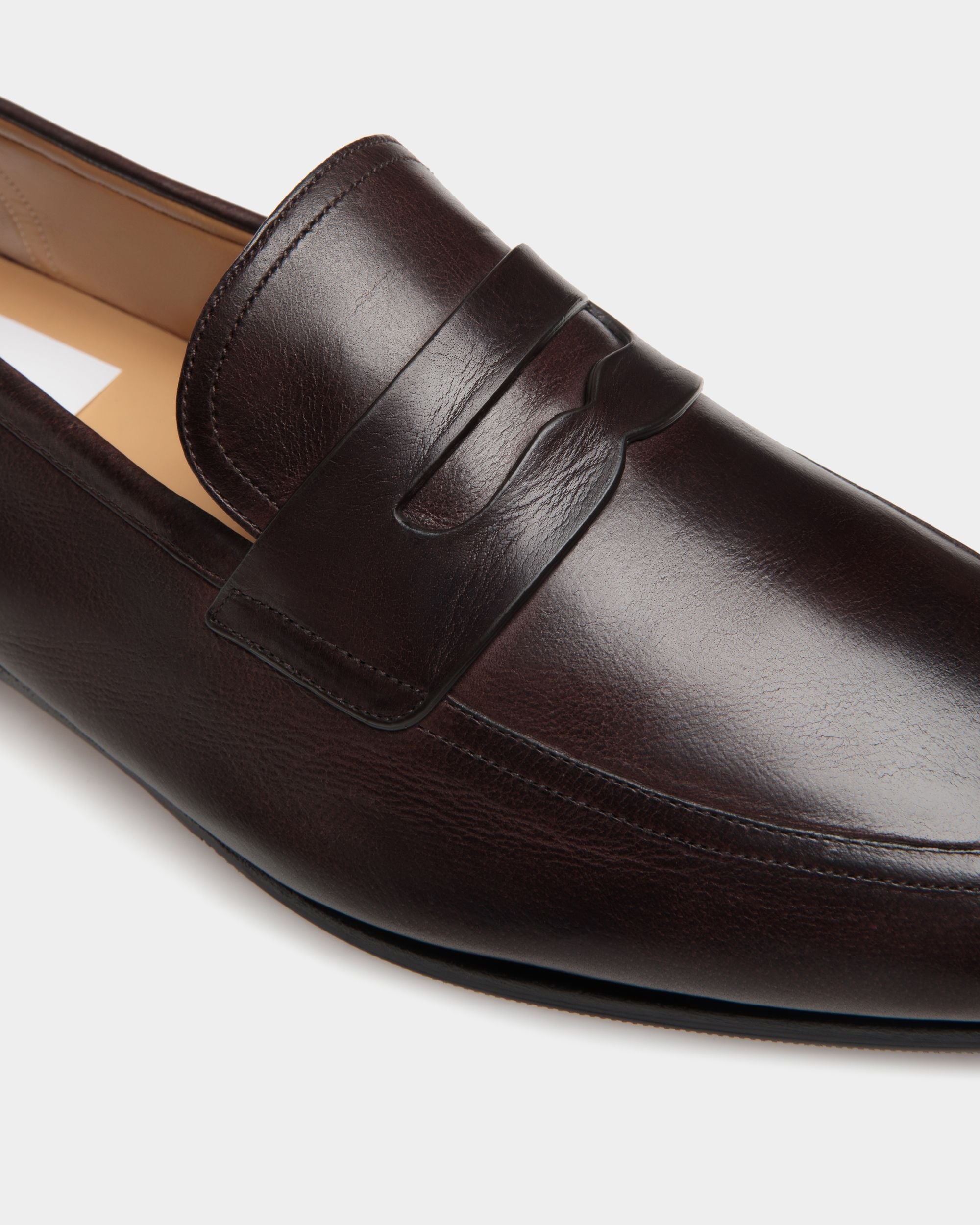 Bally Global - Plume ローファー エバノブラウン レザー - ブラウン