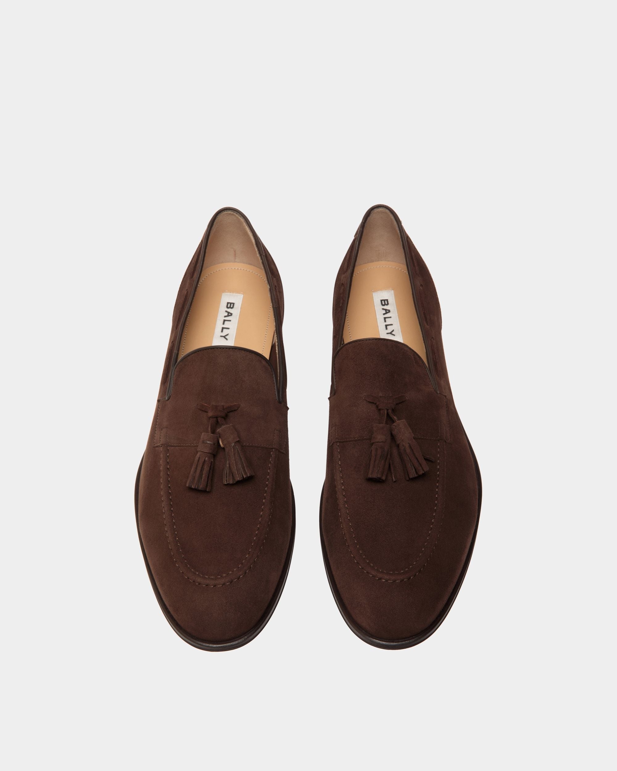 Bally Global - Westminster Loafer in Ebano Suede - Brown
