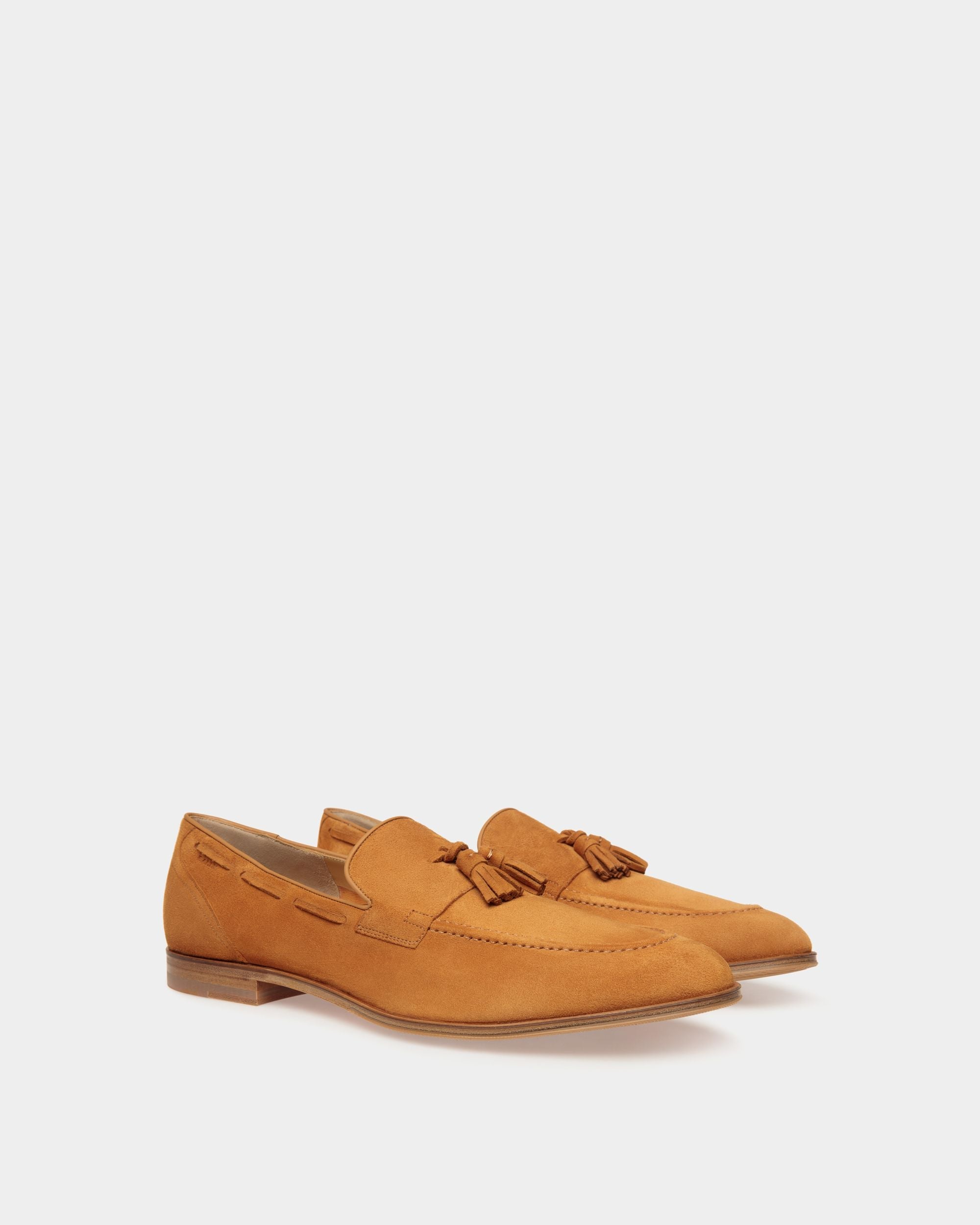 Bally Global - Westminster Loafer in Brown Suede - Brown