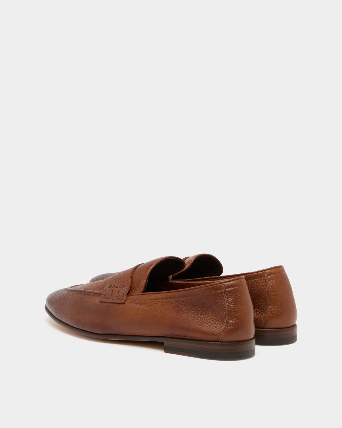 Bally Global - Elios ローファー ブラウングレインレザー - ブラウン
