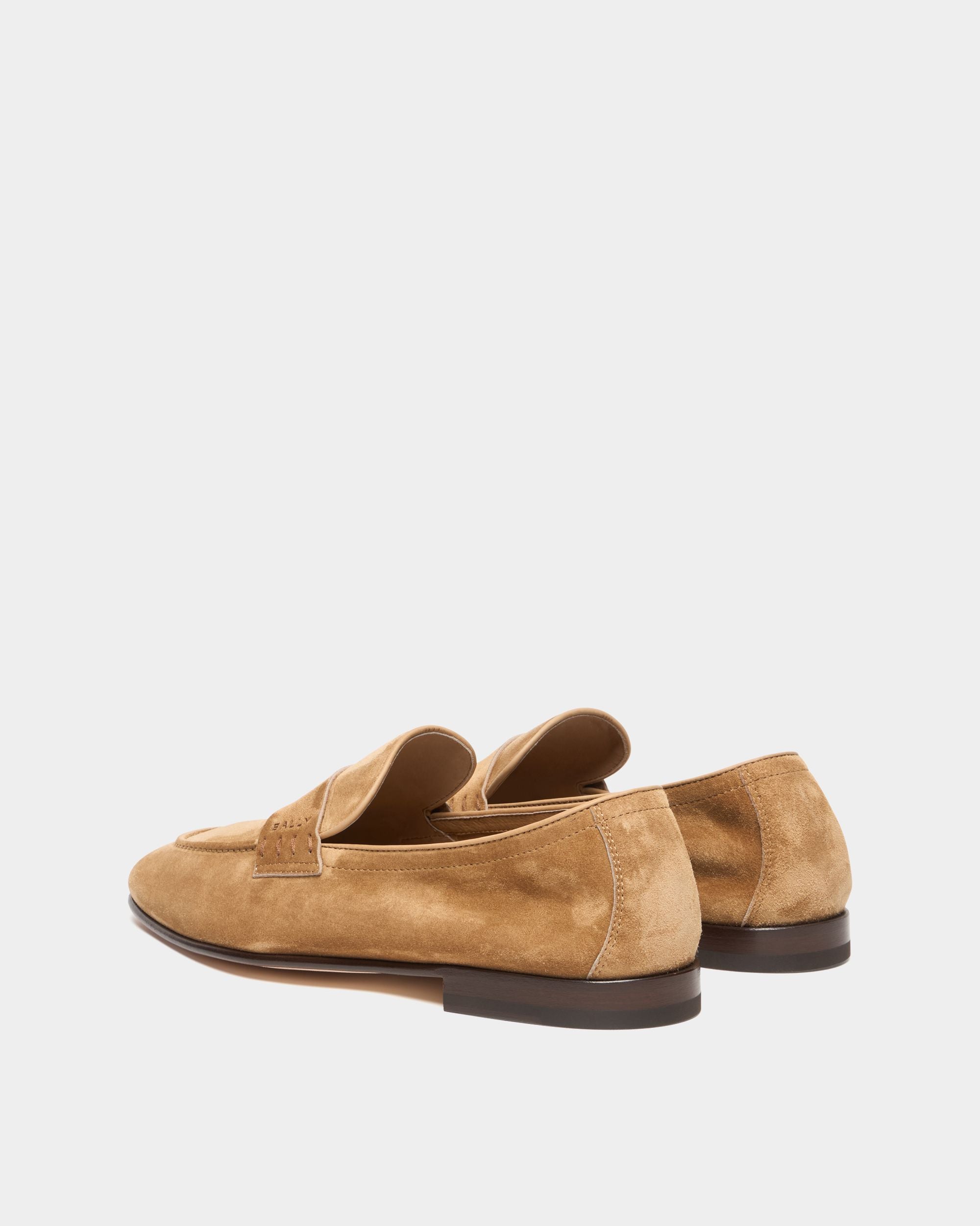 Bally Global - Elios Loafer in Beige Suede - Beige