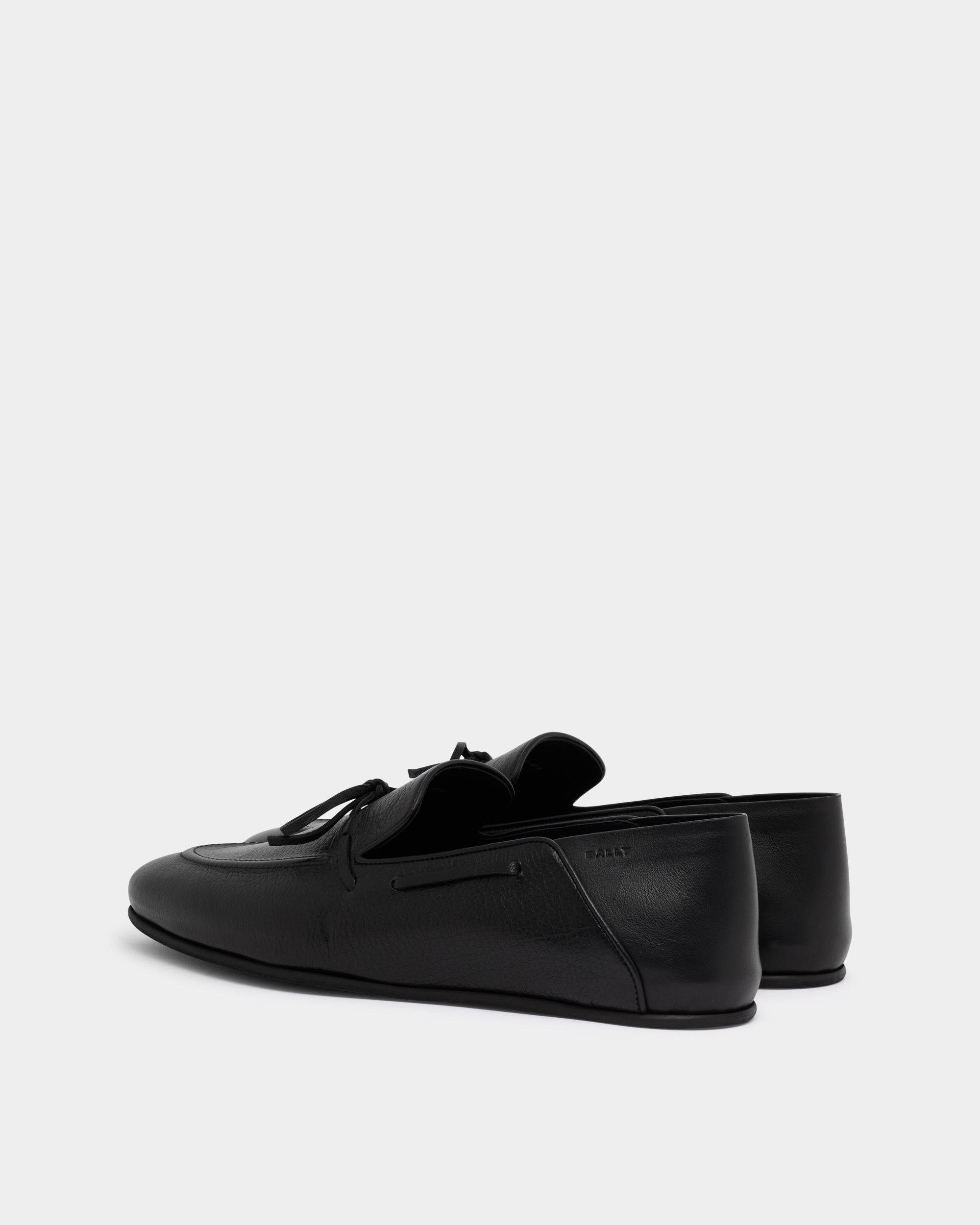 Bally Global - Eclat ローファー ブラックグレインレザー - ブラック