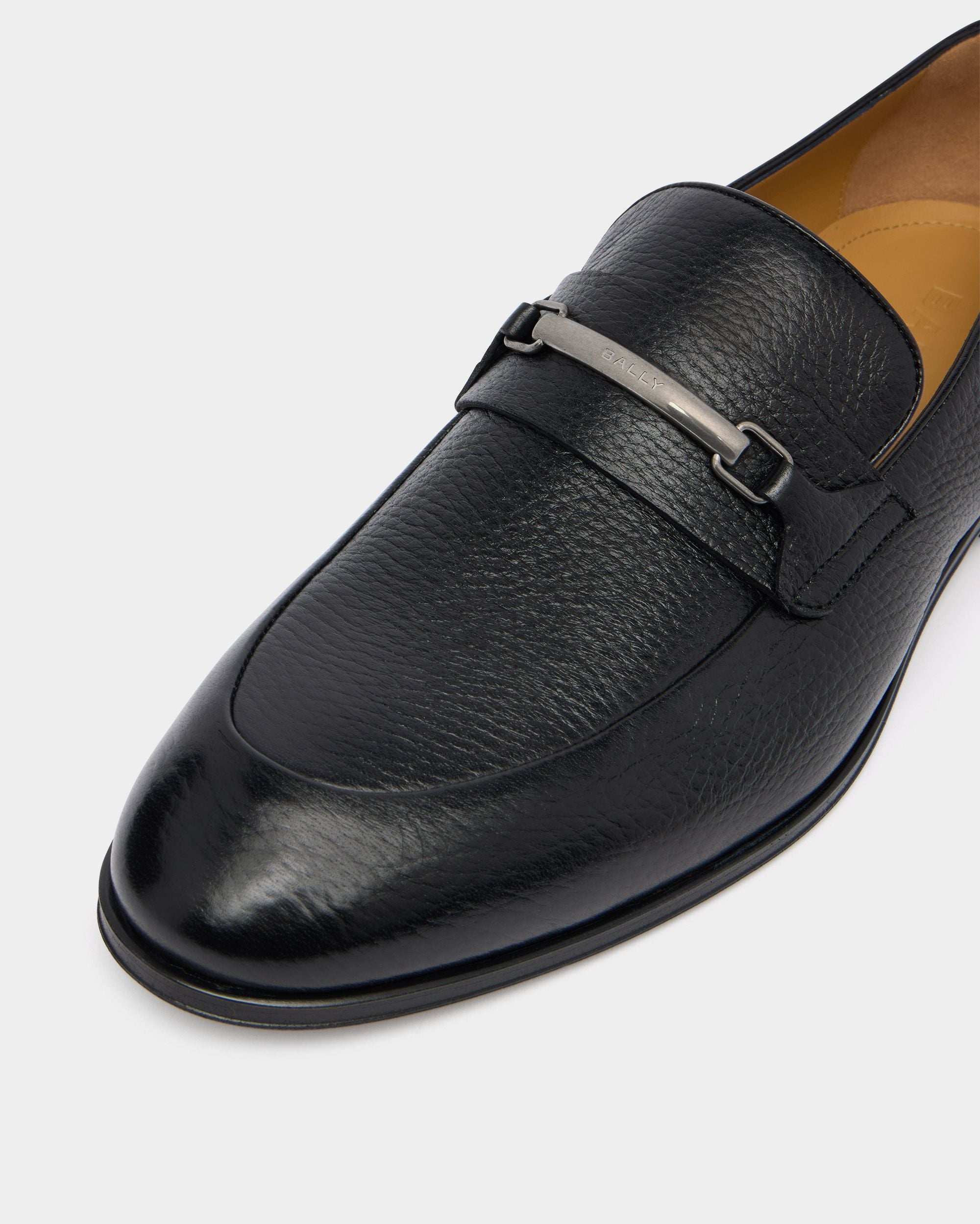 Bally Global - Regent ローファー ブラックグレインレザー - ブラック