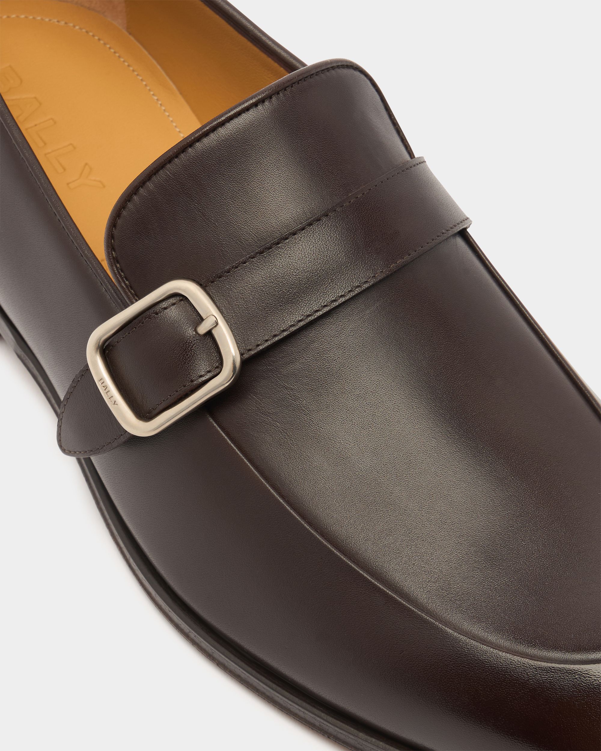 Bally Global - Regent Loafer in Ebano Brown Leather - Brown