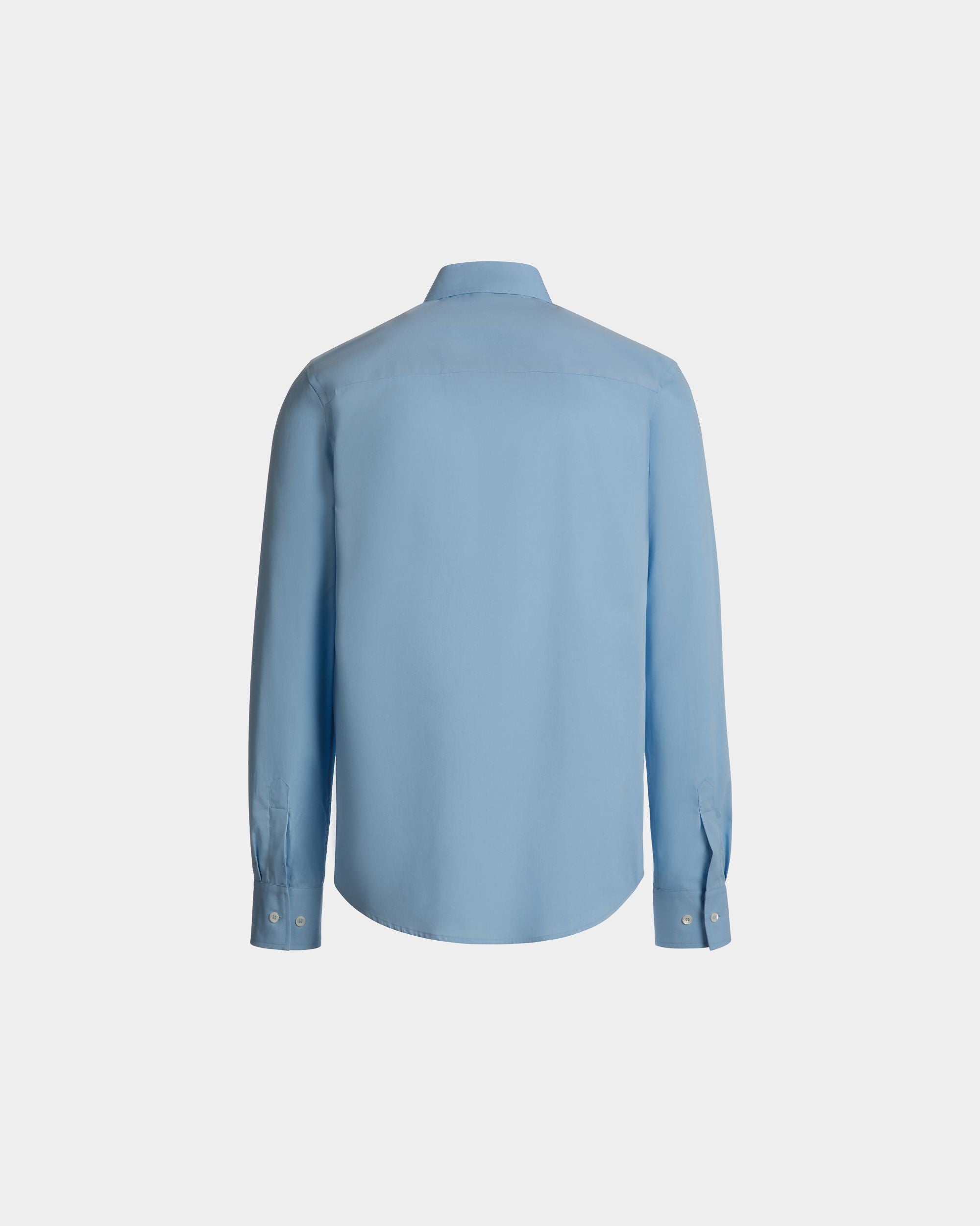 Bally Global - ロングスリーブ シャツ Light Blue コットン - ブルー