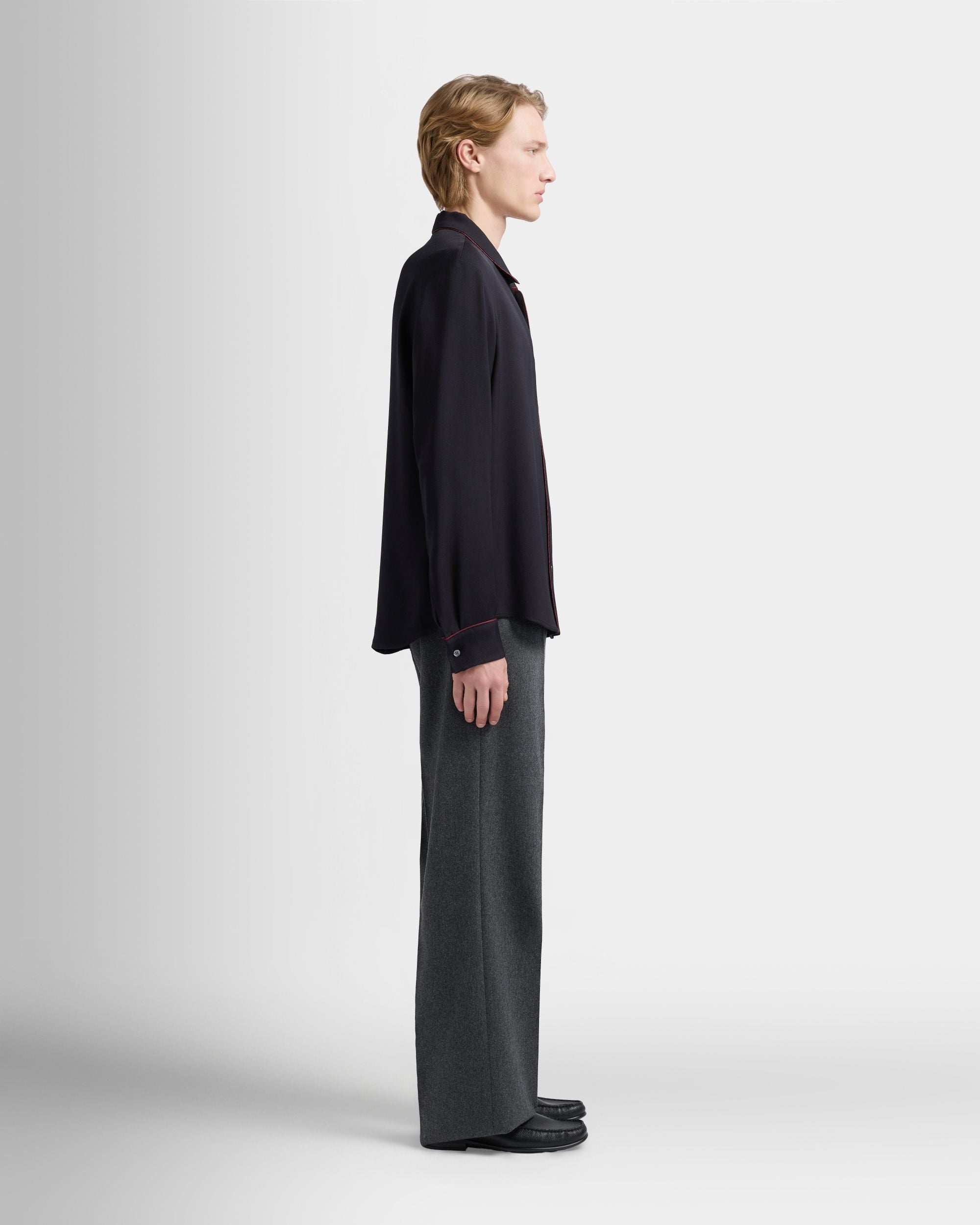 Bally Global - クリスマスカプセル Shirt ネイビーブルーツイル - ブルー