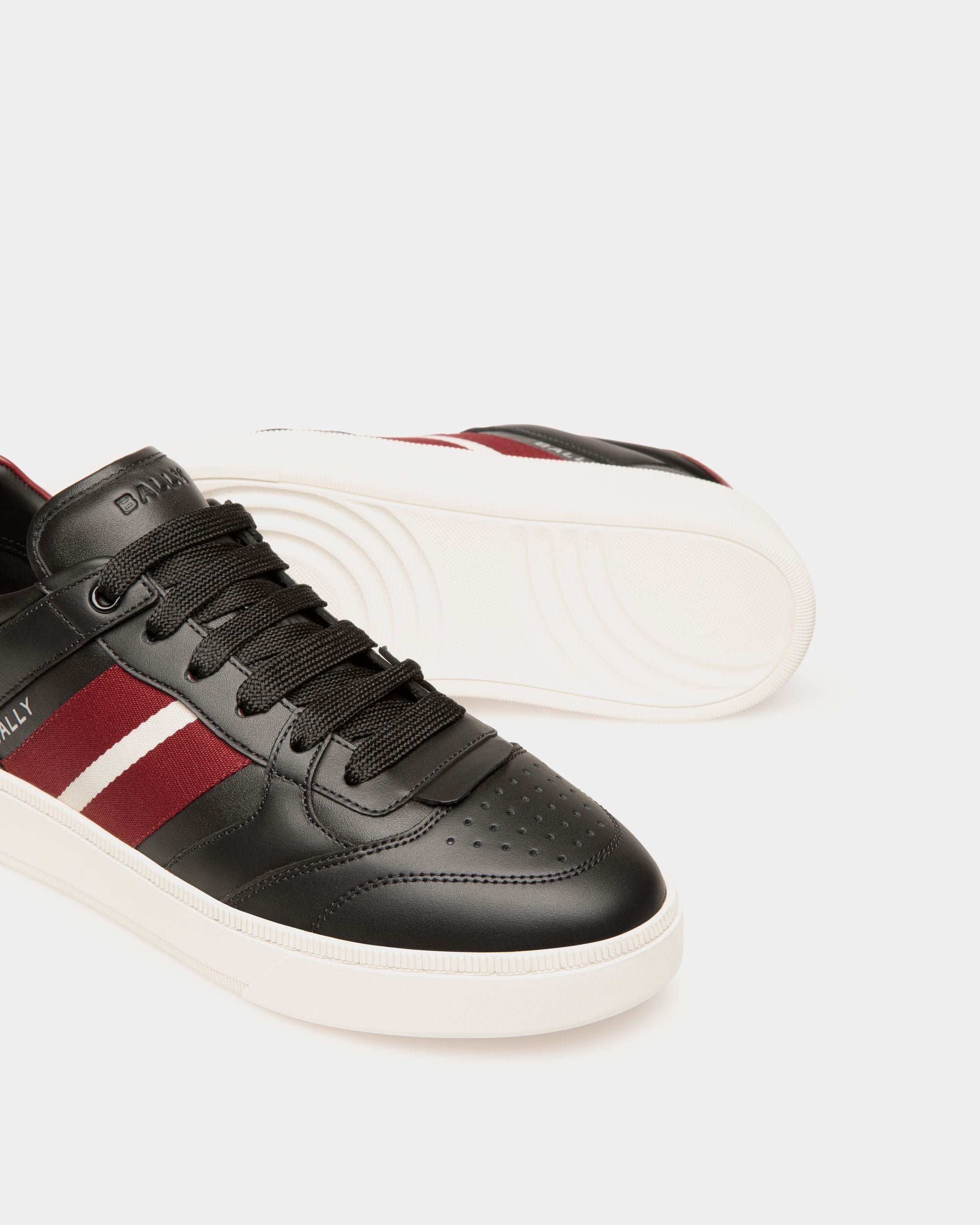 Bally Global - Raise Sneaker In Black Leather - Black