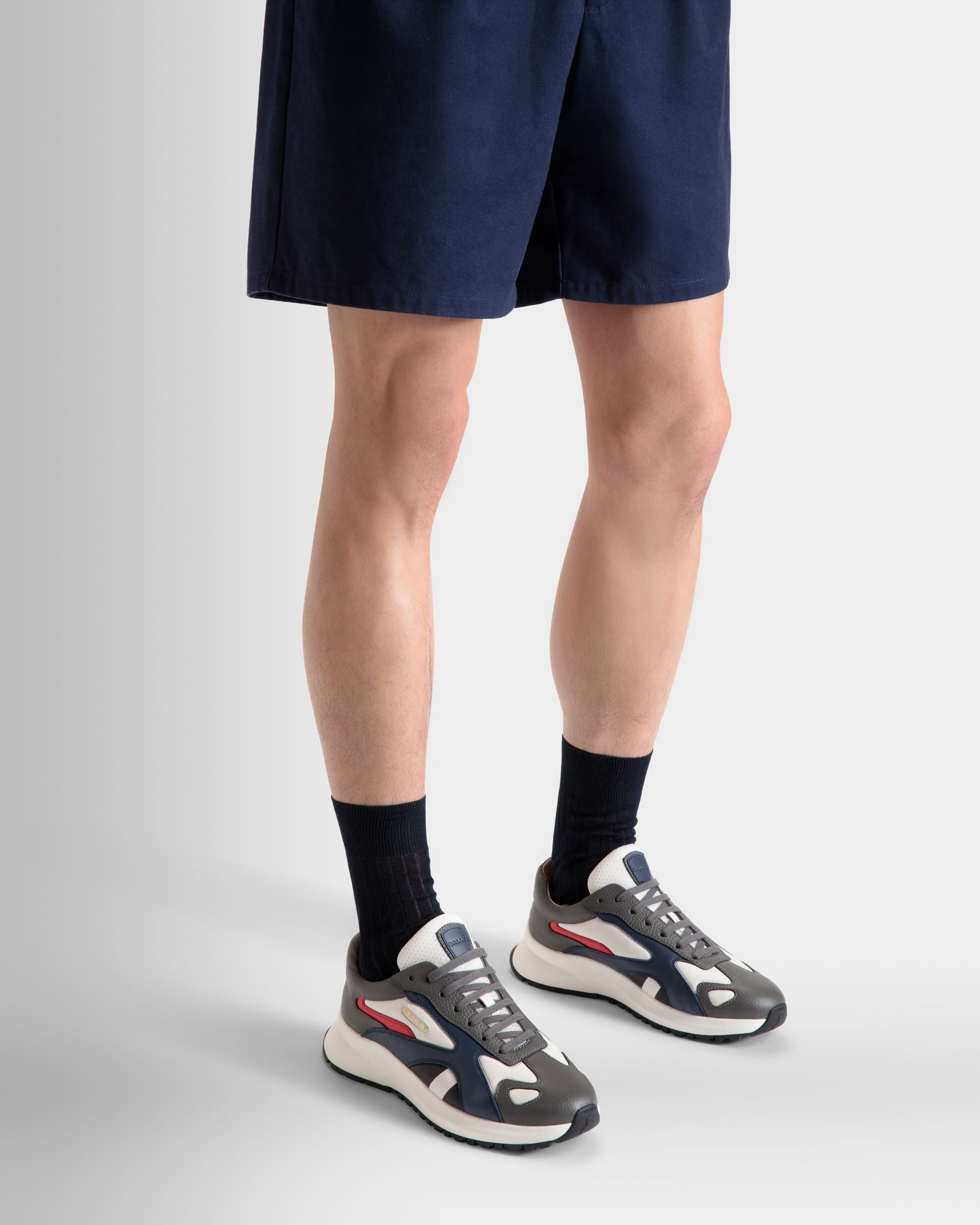 Bally Global - Outline Sneaker in Leather - Multicolor