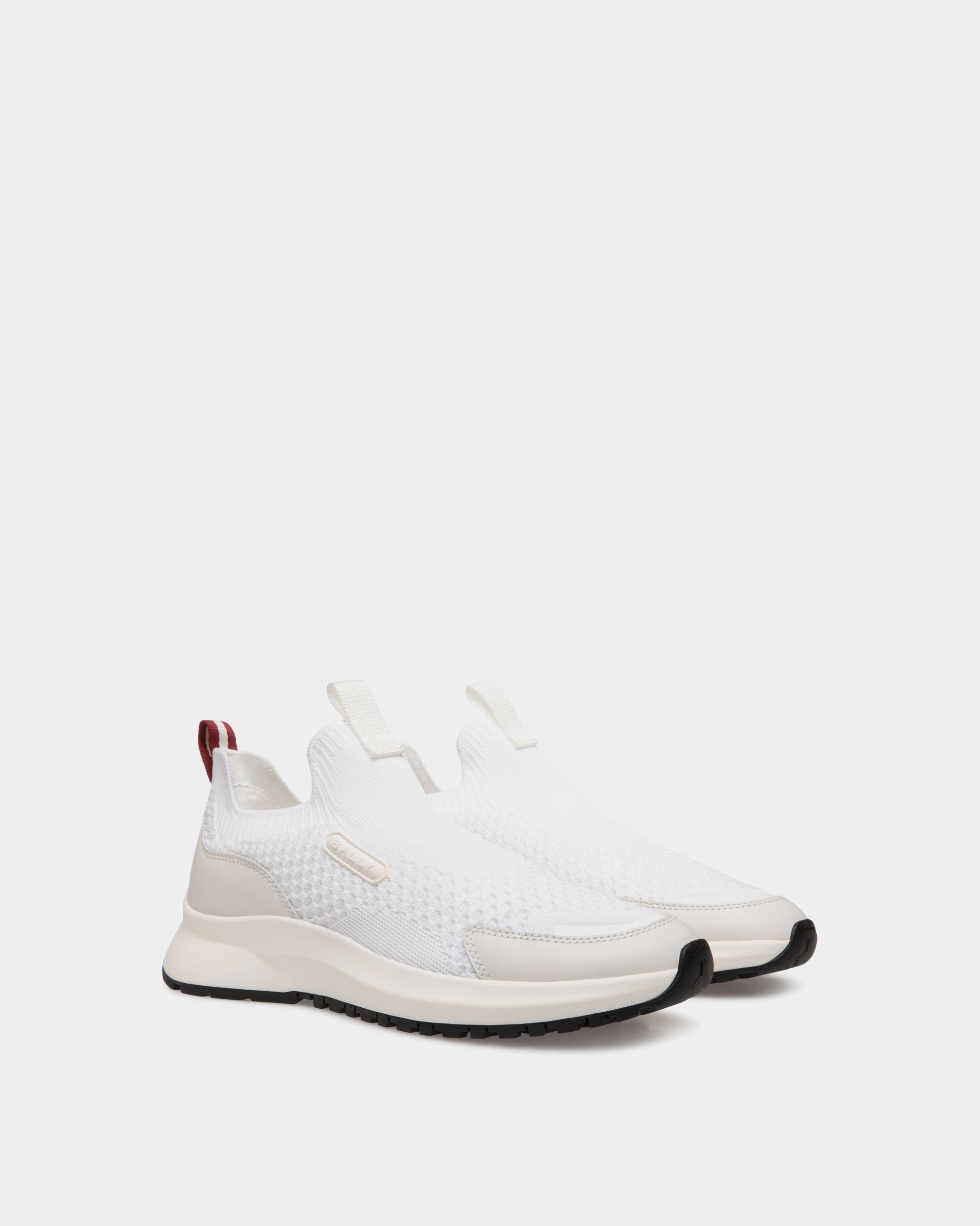 Bally Global - Outline スニーカー ホワイト ニット - ホワイト