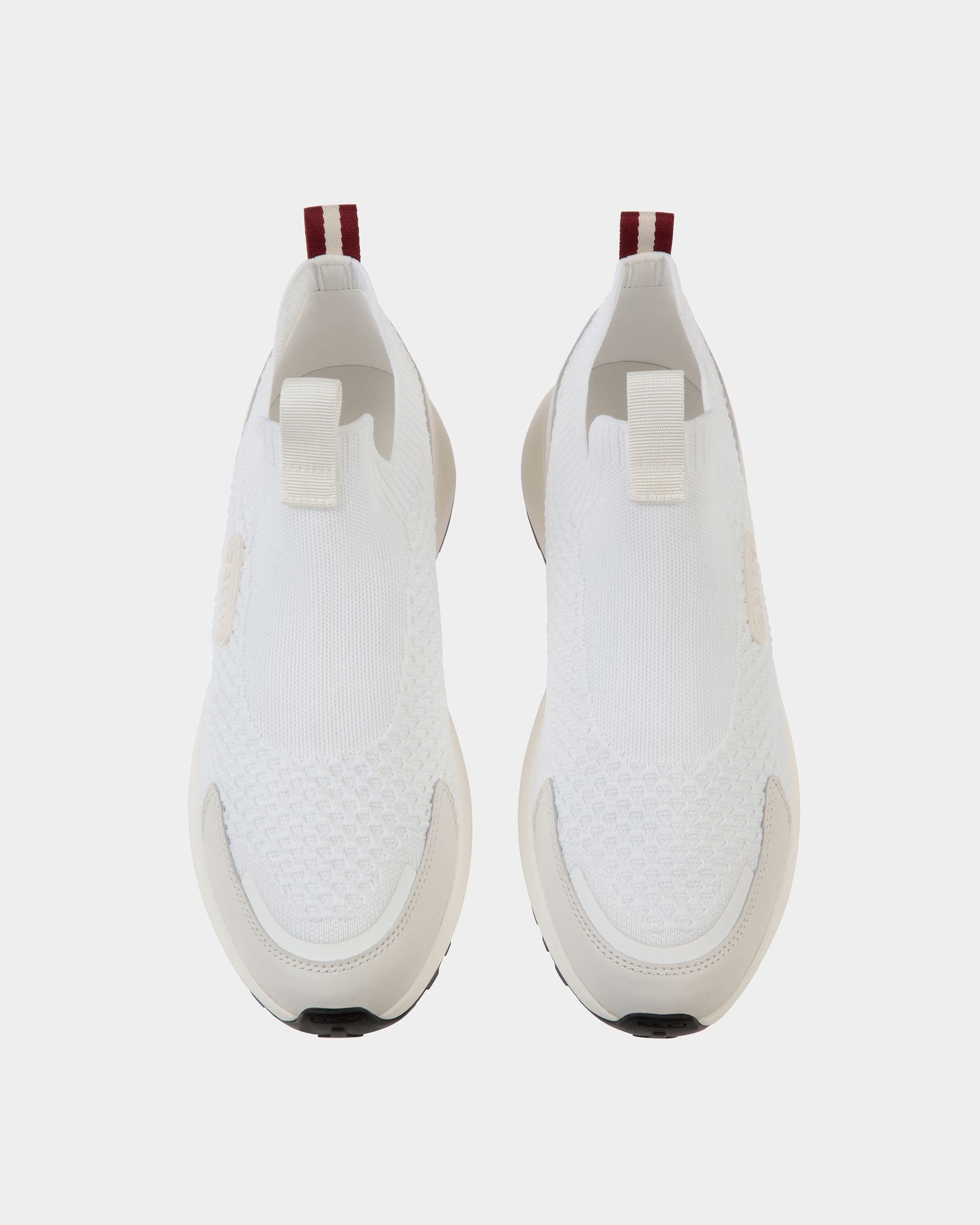 Bally Global - Outline スニーカー ホワイト ニット - ホワイト