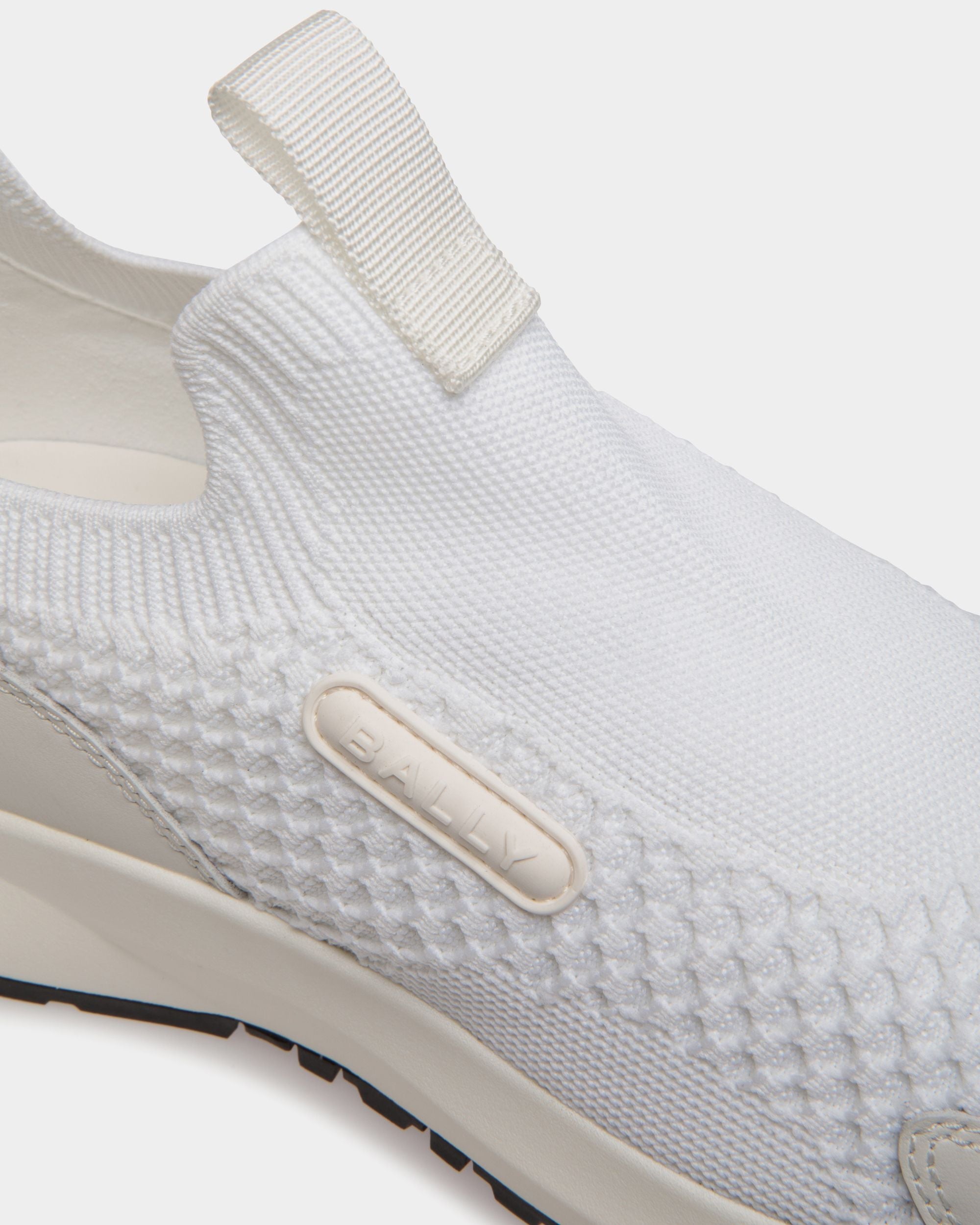 Bally Global - Outline スニーカー ホワイト ニット - ホワイト