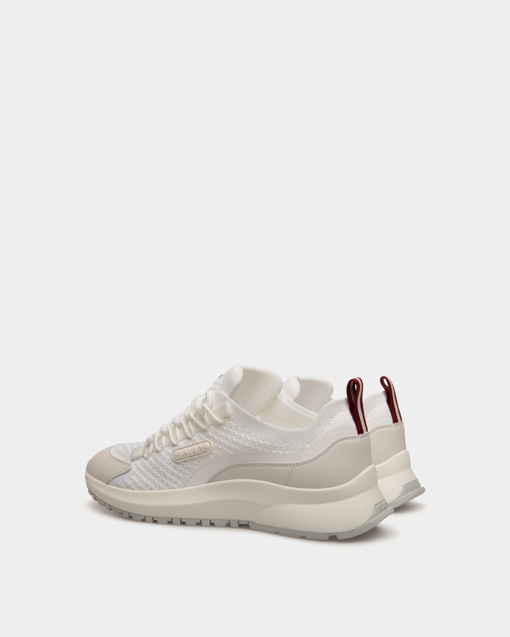Bally Global - Outline Sneaker In White Nylon - White