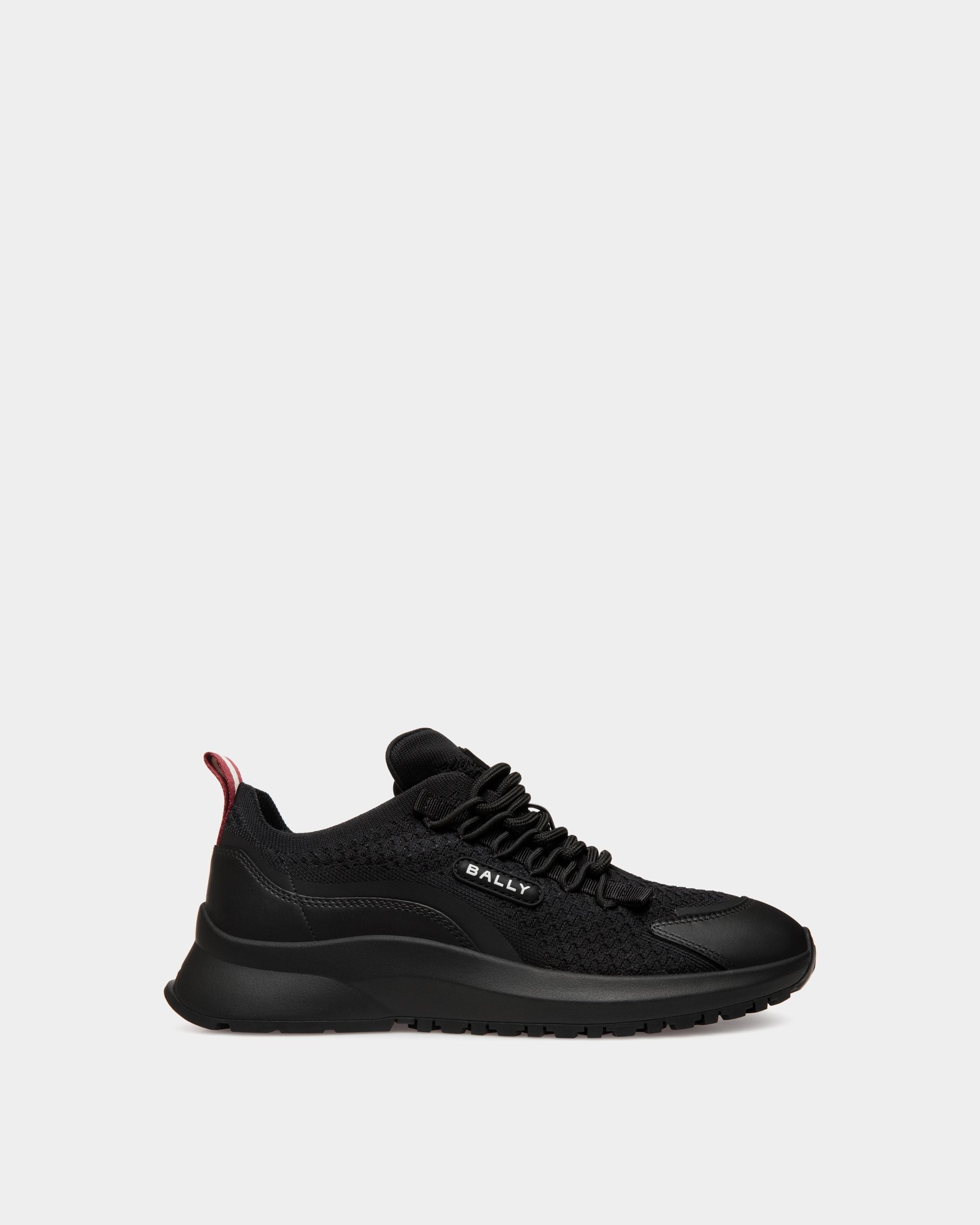 Bally Global - Outline Sneaker in Black Knit - Black