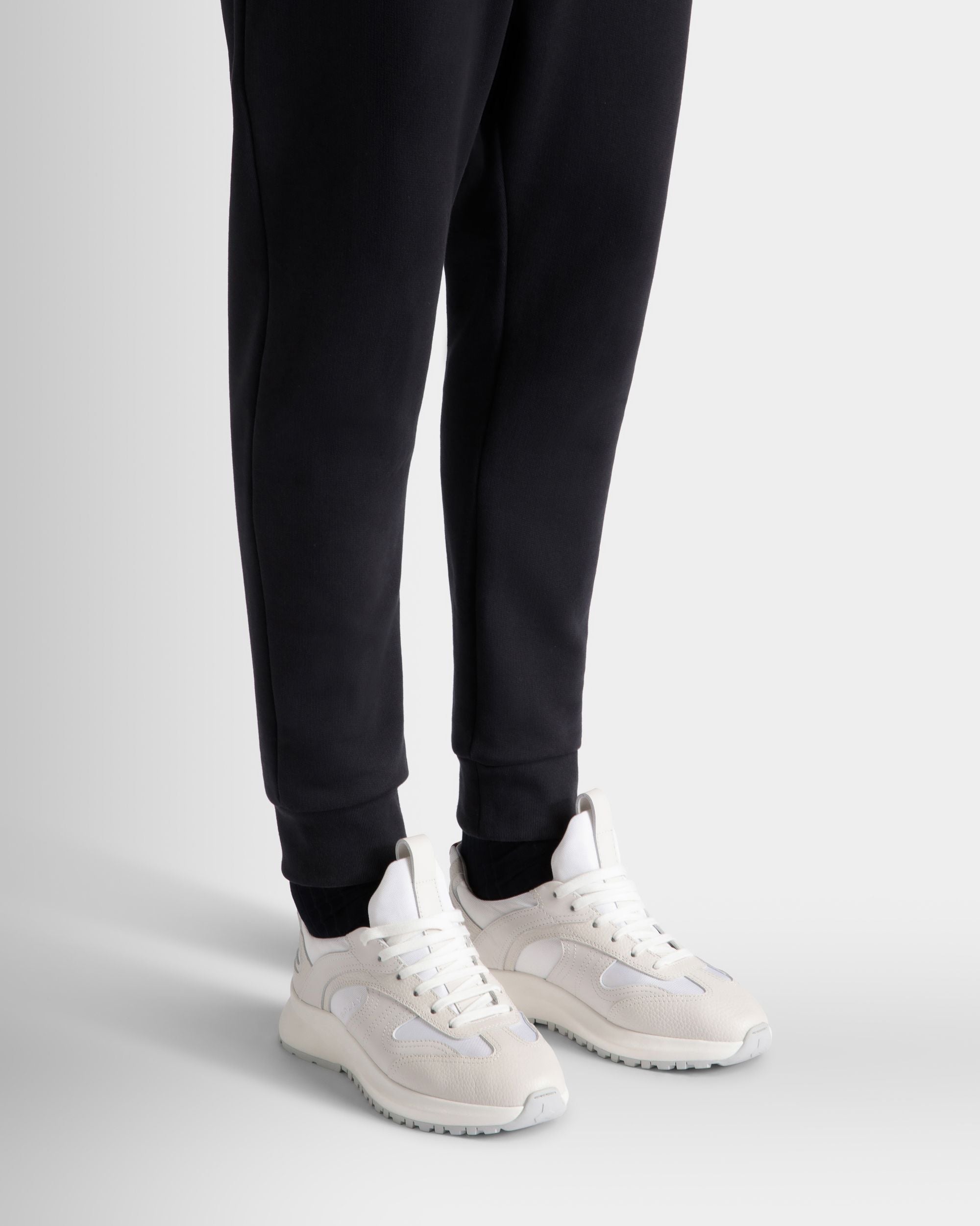 Bally Global - Outline スニーカー ホワイト レザー＆ナイロン - ホワイト