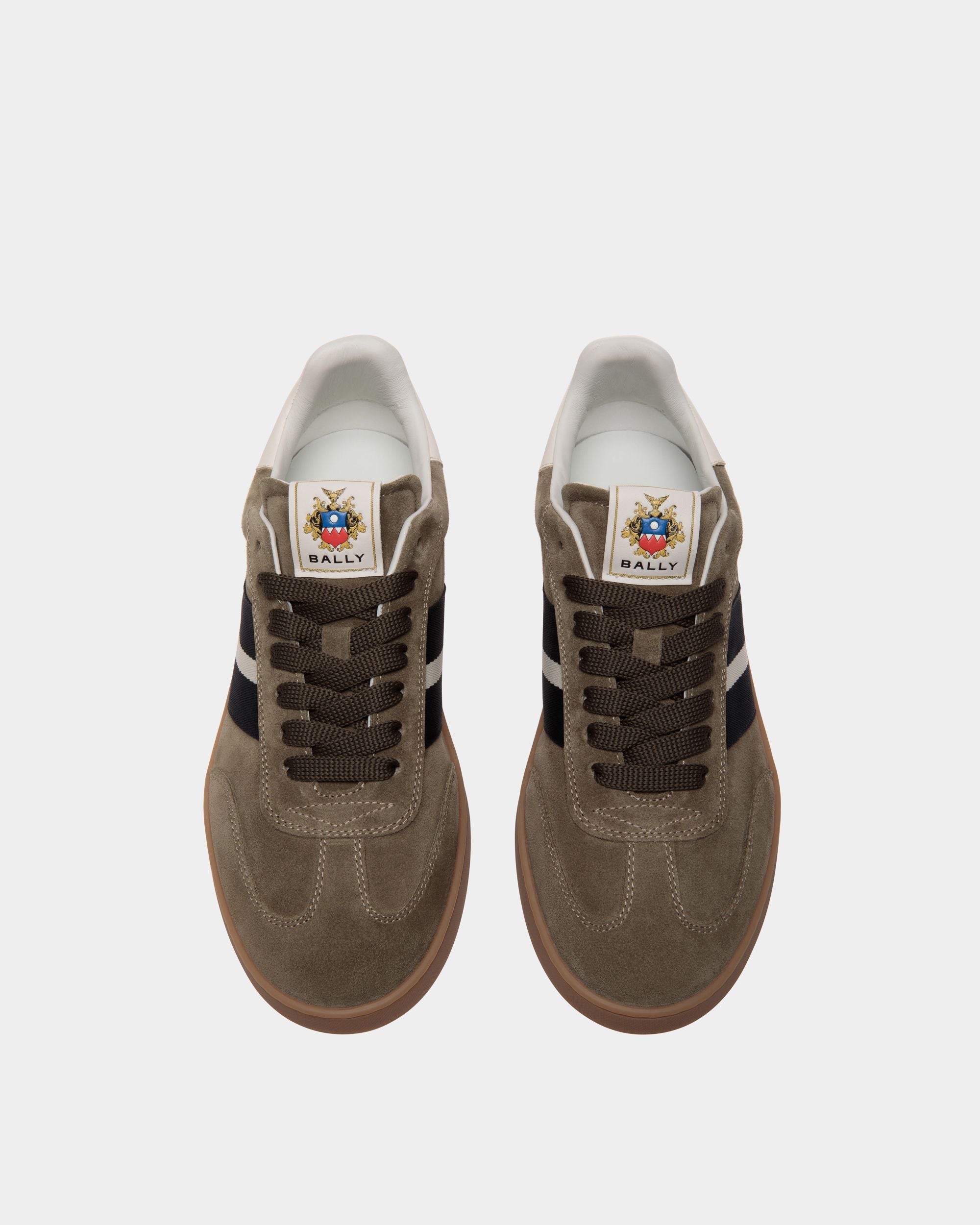 Bally Global - Retro Crest スニーカー グリーンスエード - グリーン