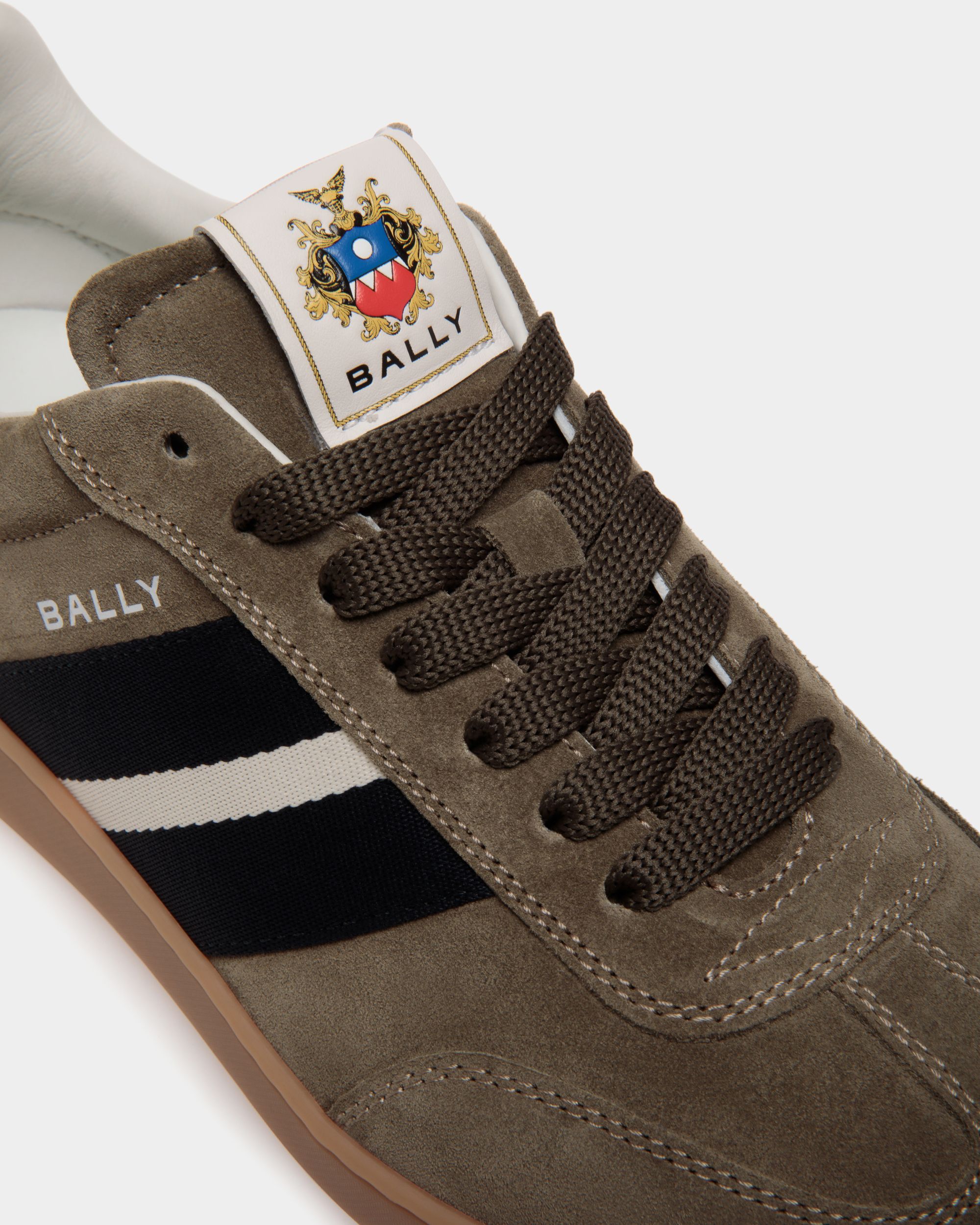 Bally Global - Retro Crest スニーカー グリーンスエード - グリーン