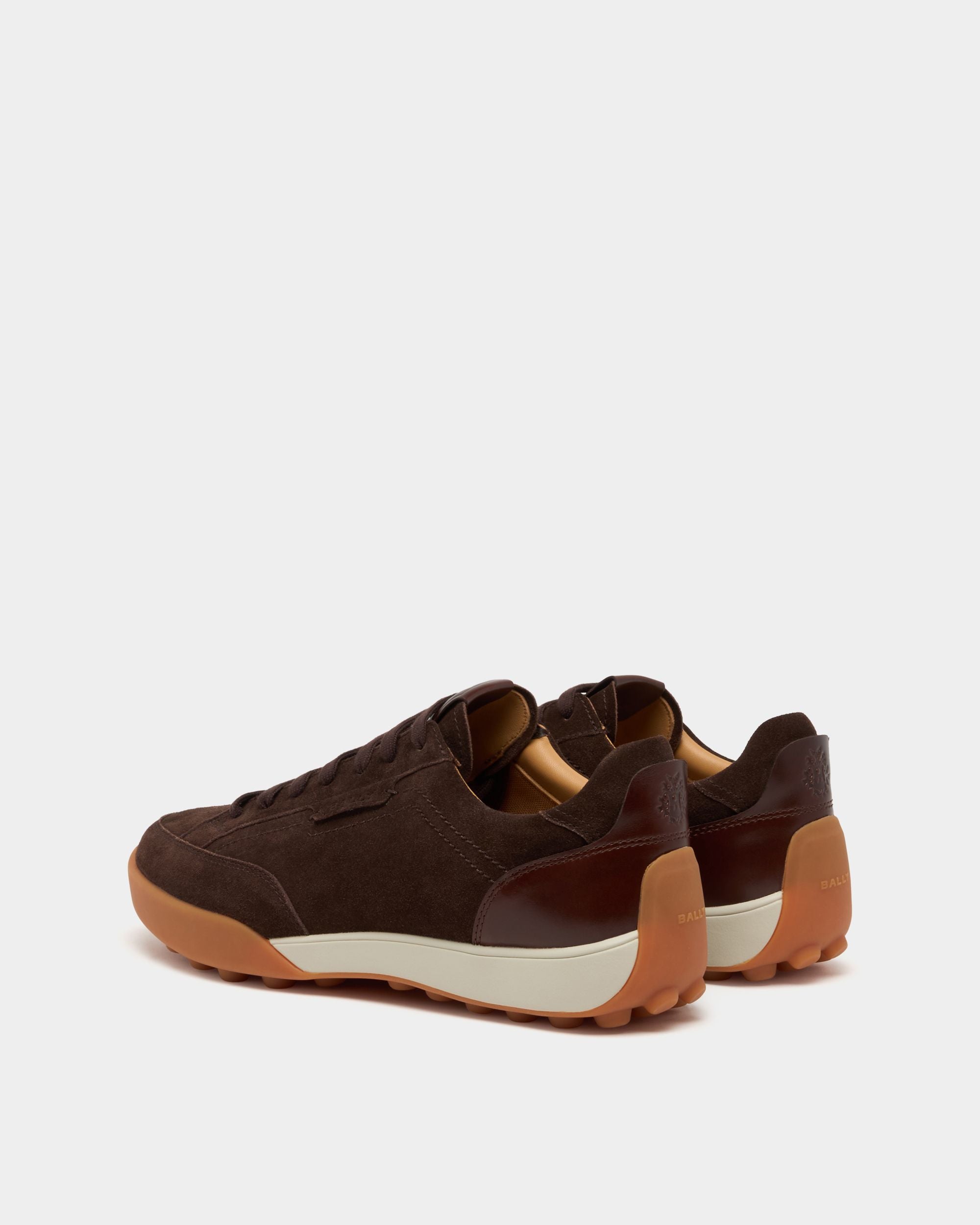 Bally Global - Manto Runner Sneaker in Brown Suede - Brown