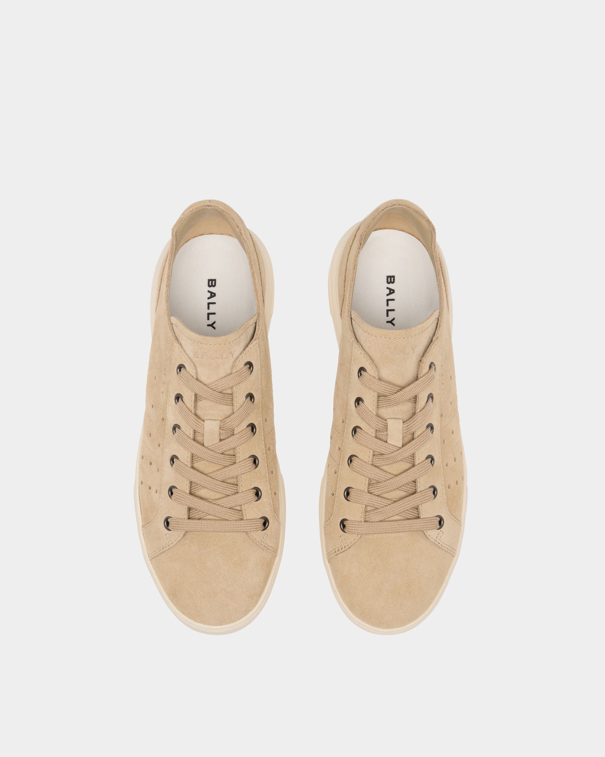 Bally Global - Bally Lift スニーカー ベージュスエード - ベージュ