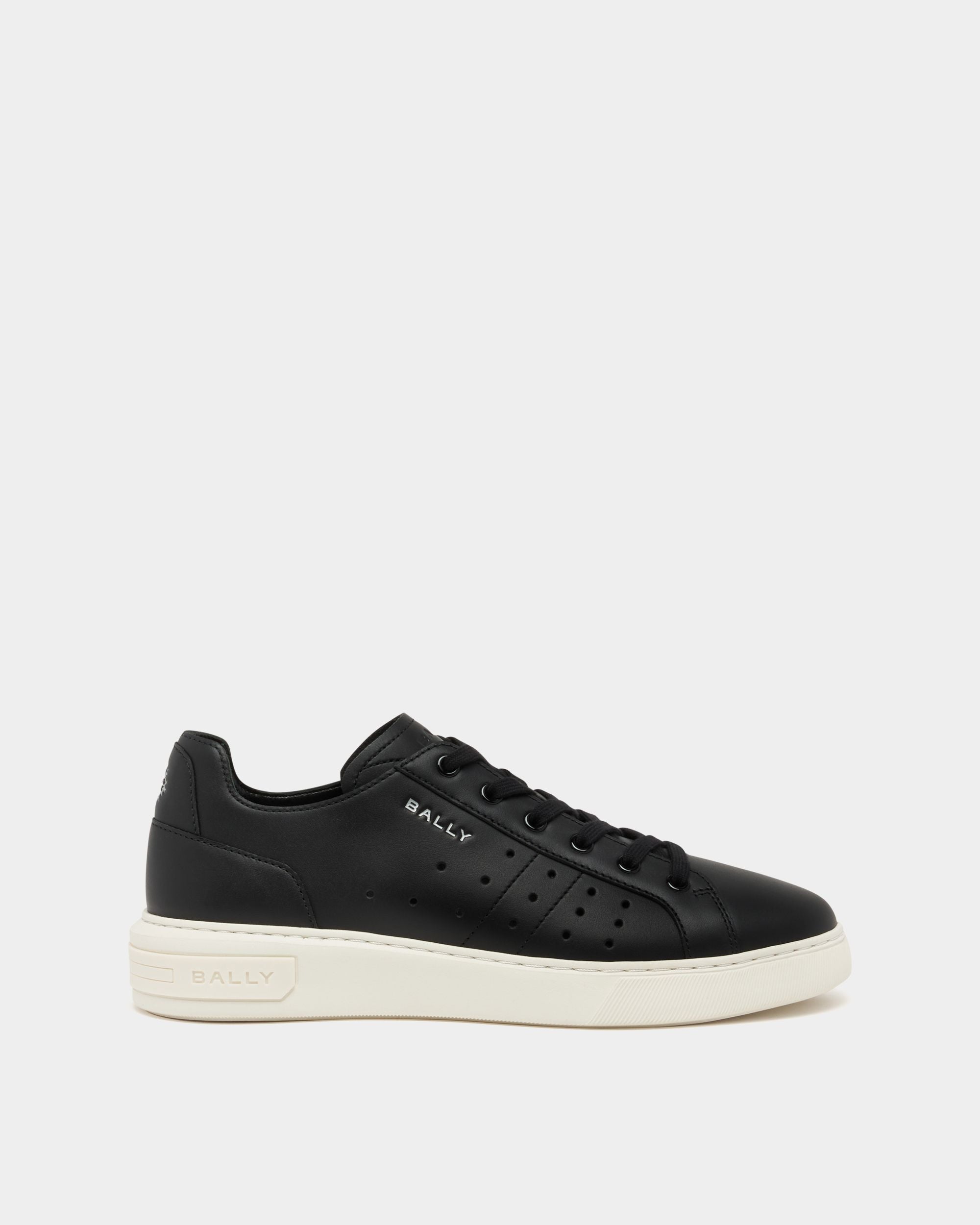Bally Global - Bally Lift Sneaker in Black Leather - Black