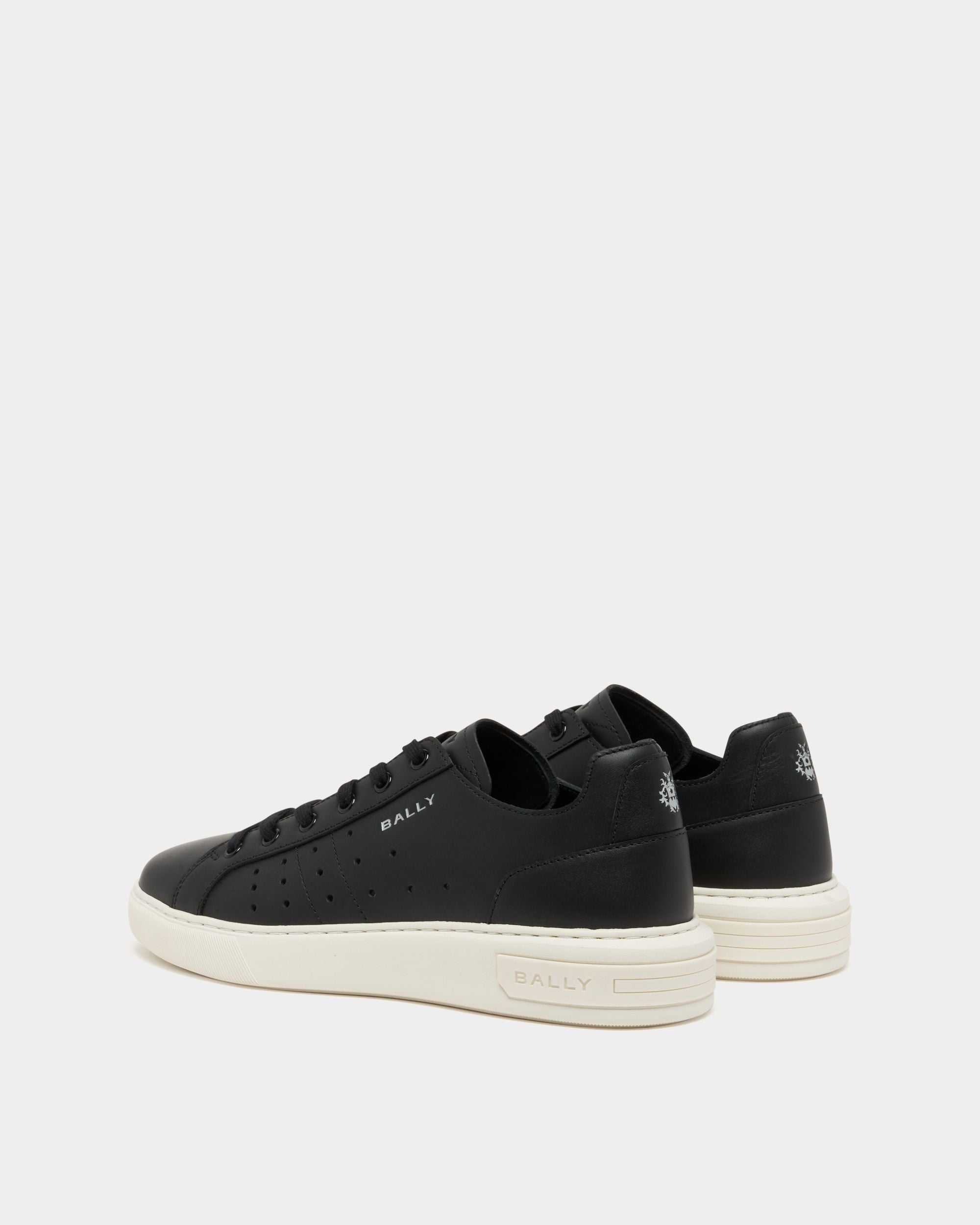 Bally Global - Bally Lift Sneaker in Black Leather - Black