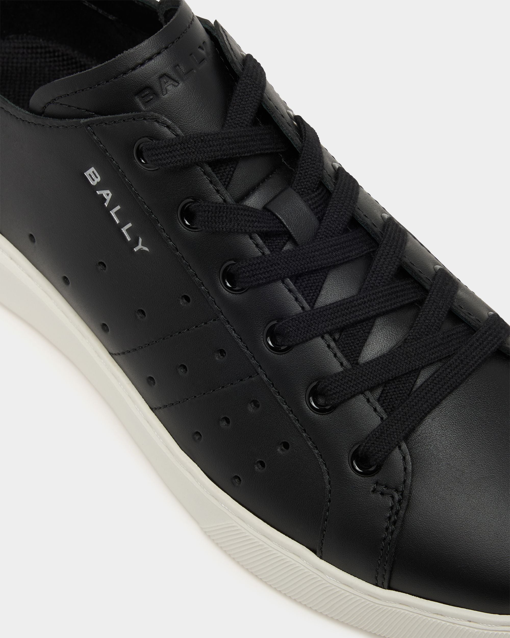 Bally Global - Bally Lift Sneaker in Black Leather - Black