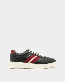 Bally Lift スニーカー ブラック＆レッドレザー
