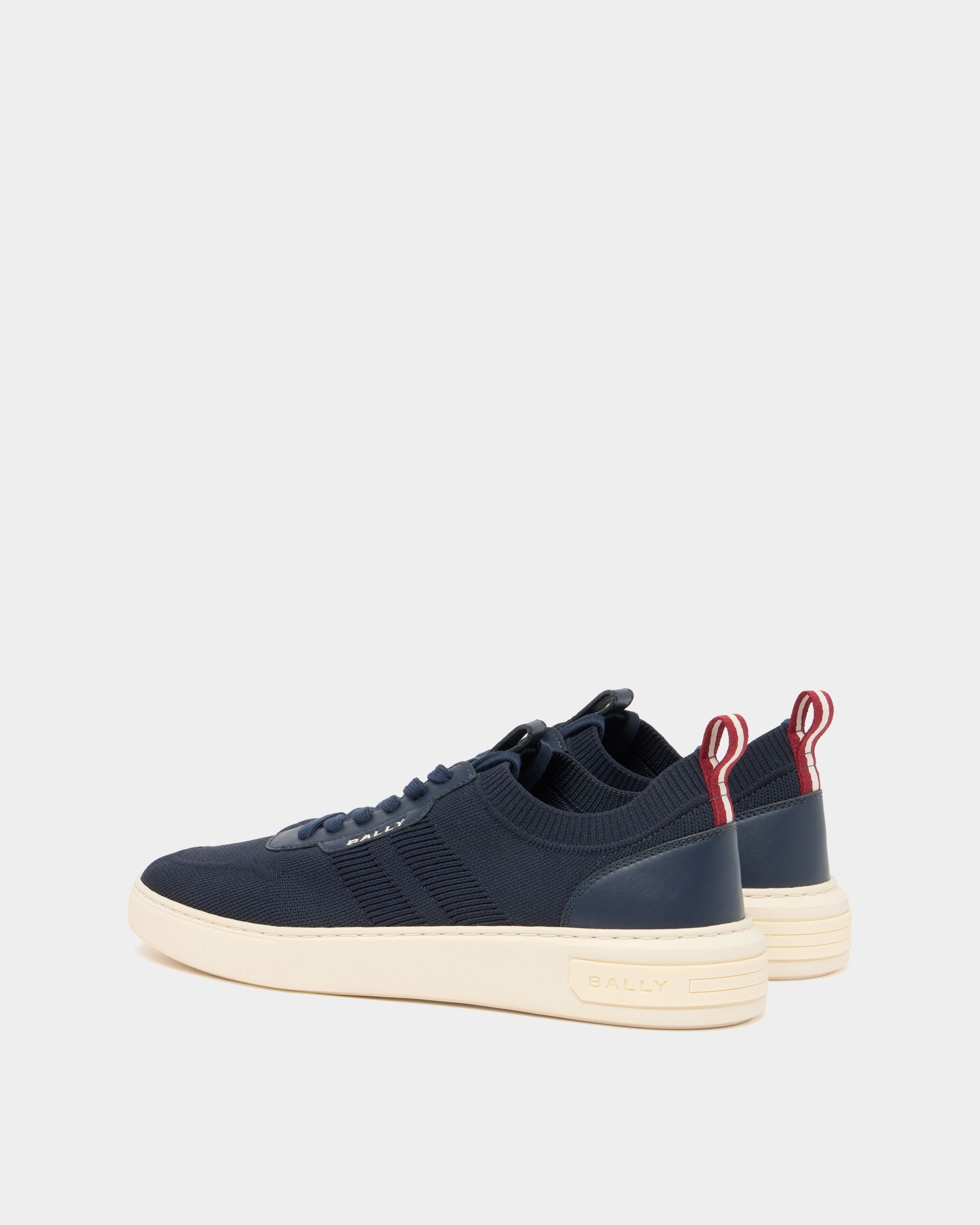 Bally Global - Bally Lift Sneaker in Navy Blue Fabric - Blue