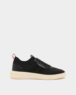 Bally Lift Sneaker in Black Fabric