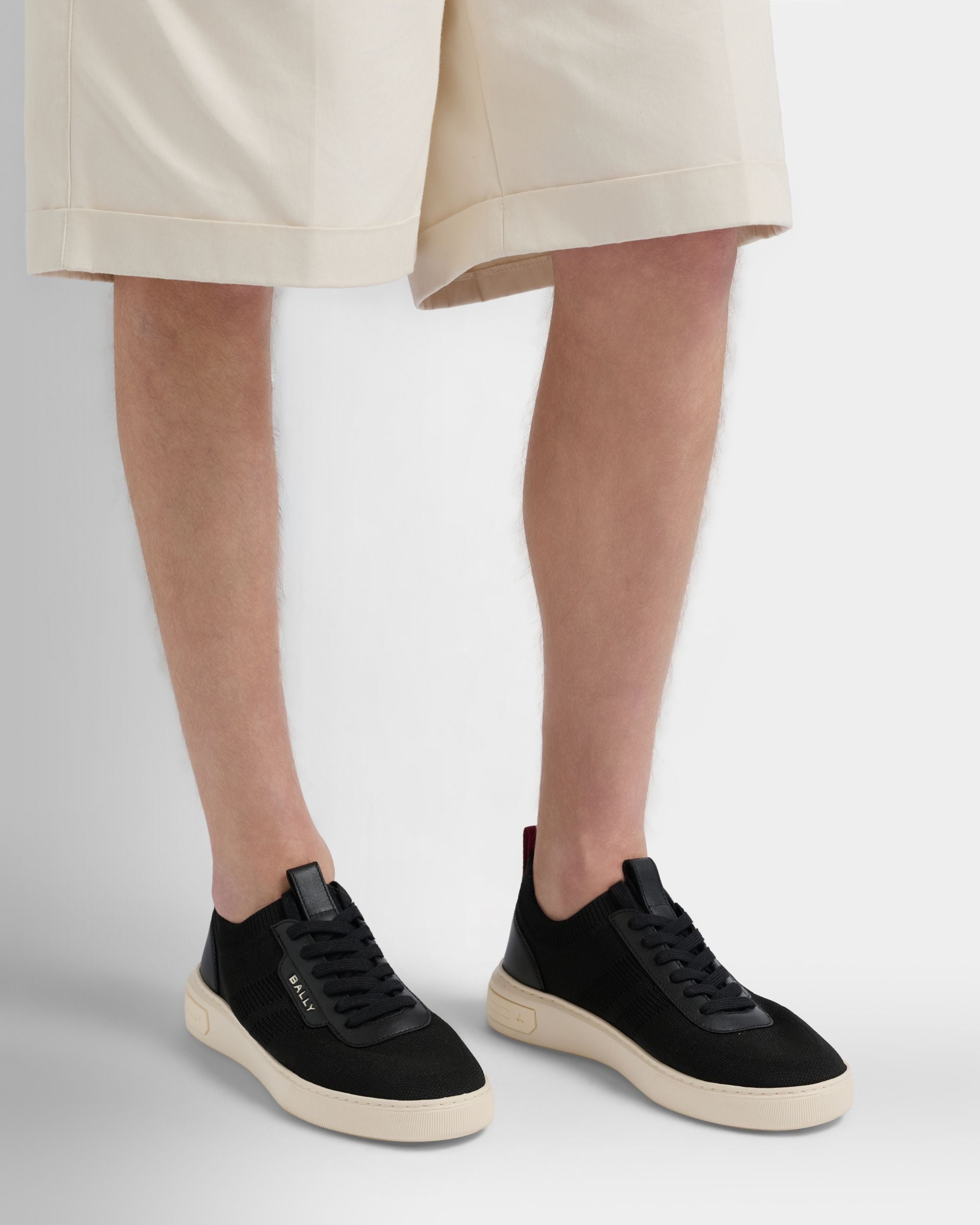 Bally Global - Bally Lift Sneaker in Black Fabric - Black