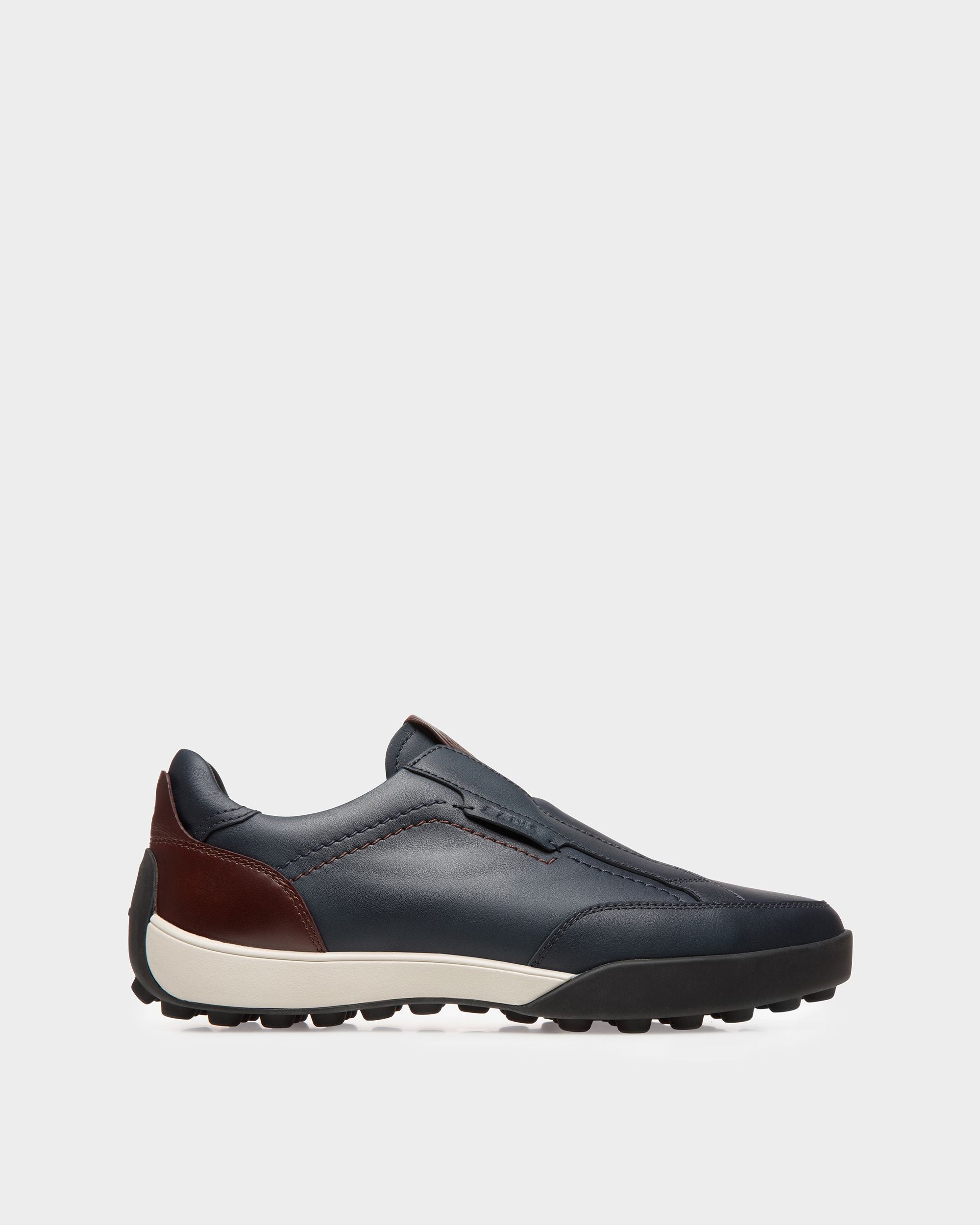 Bally Global - Manto Runner スニーカー ブルーネイビーレザー - ブルー