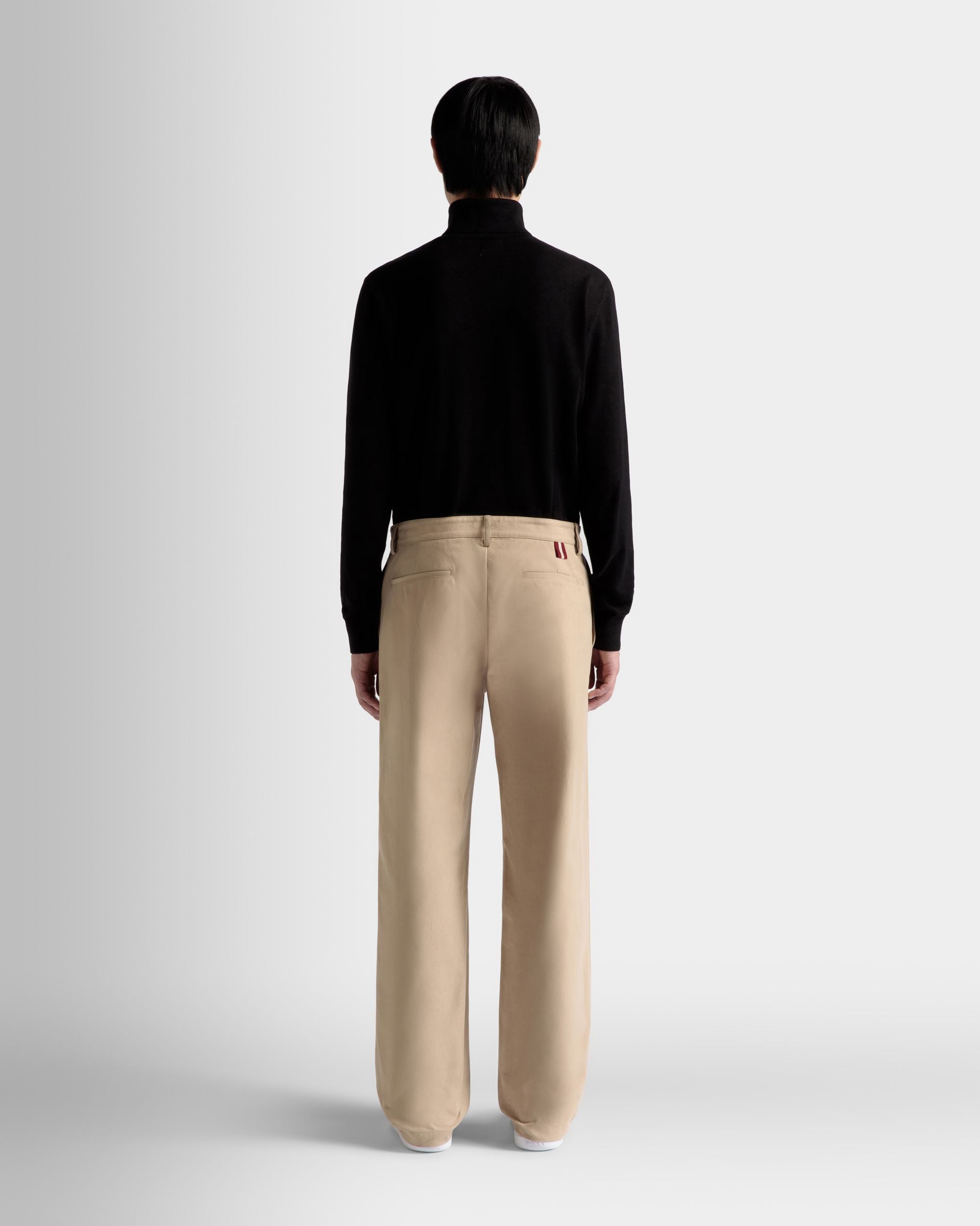 Bally Global - Pants in Camel Cotton - Brown