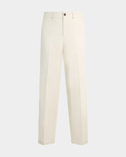 Chino Trousers in Ivory Cotton