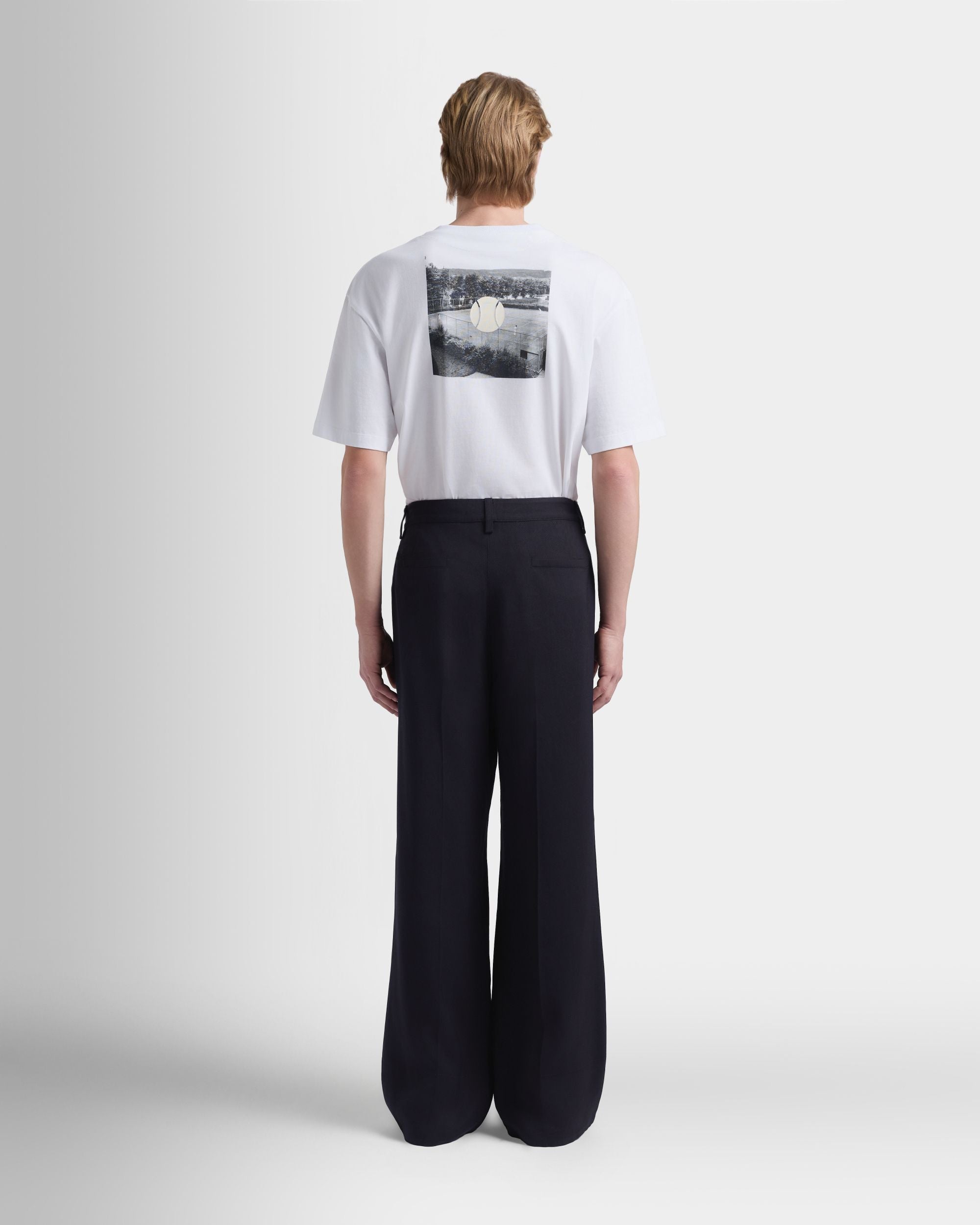 Bally Global - クリスマスカプセル Pants ネイビーブルーツイル - ブルー