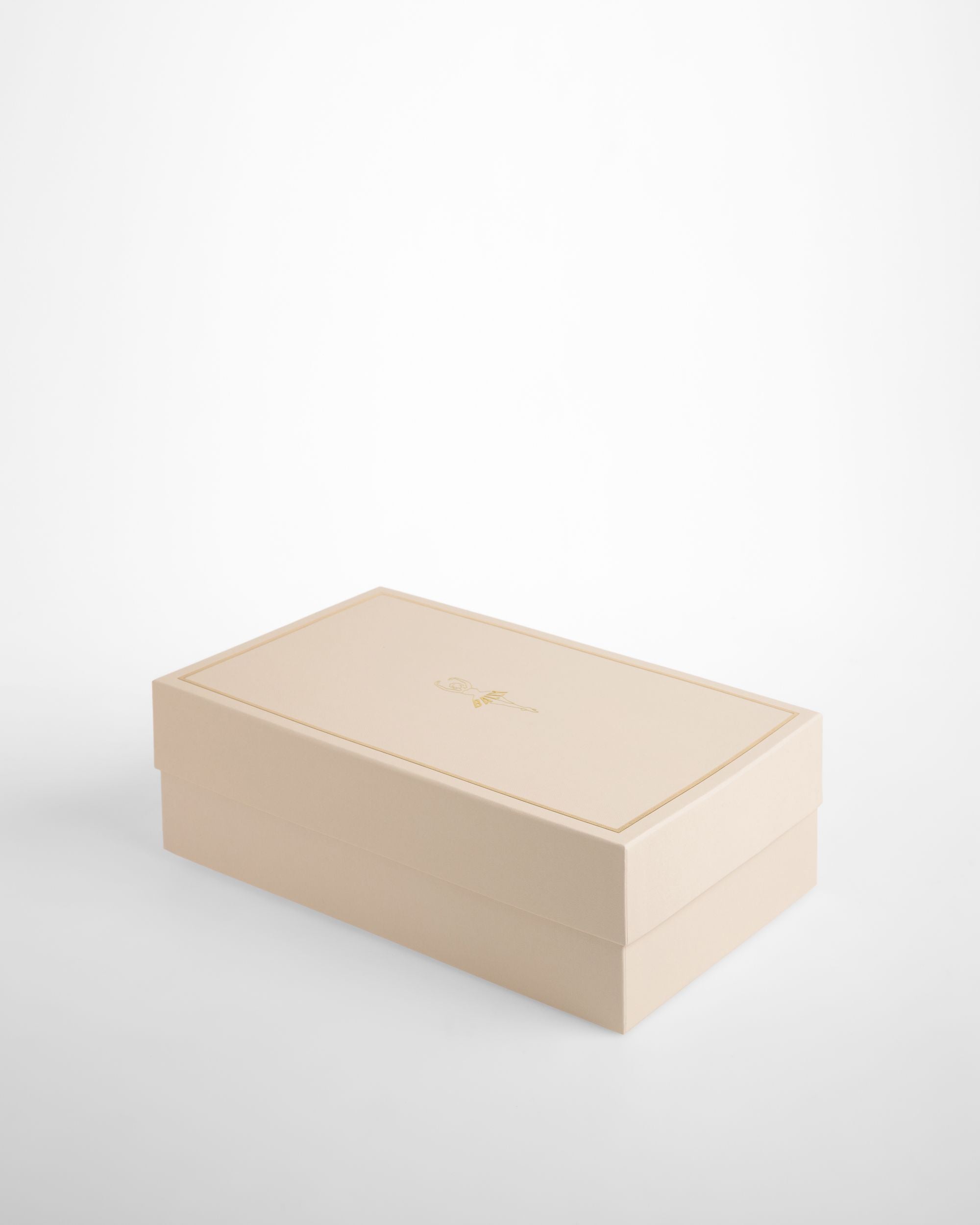 Bally Global - Ballyrina Flat in Blue Faille - Blue