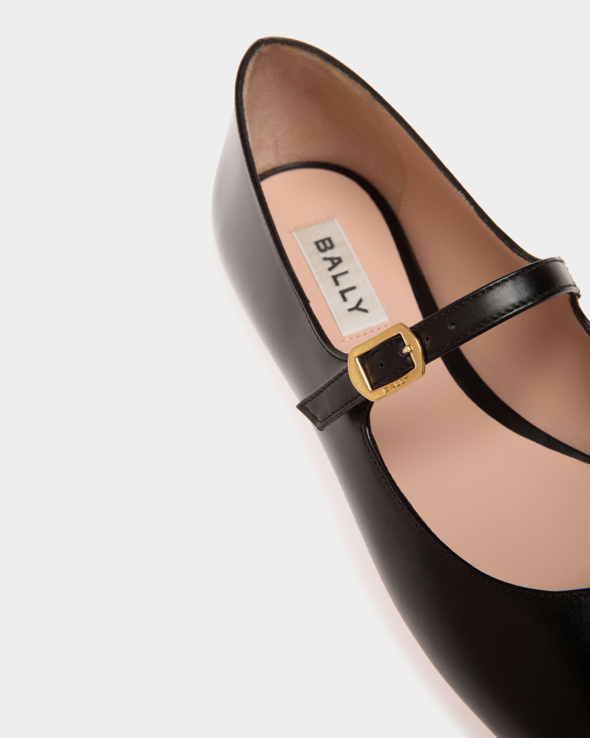 Bally Global - Ballyrina フラットシューズ ブラック レザー - ブラック