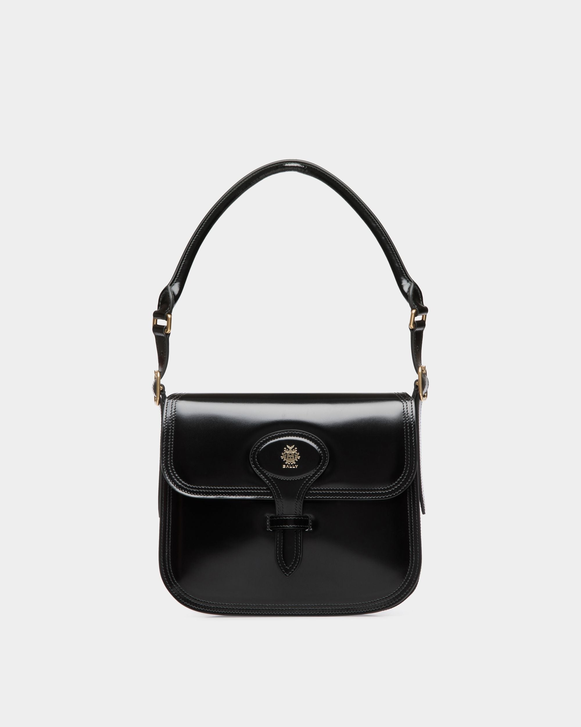 Bally Global - Beckett クロスボディバッグ ブラック ブラッシュドレザー - ブラック