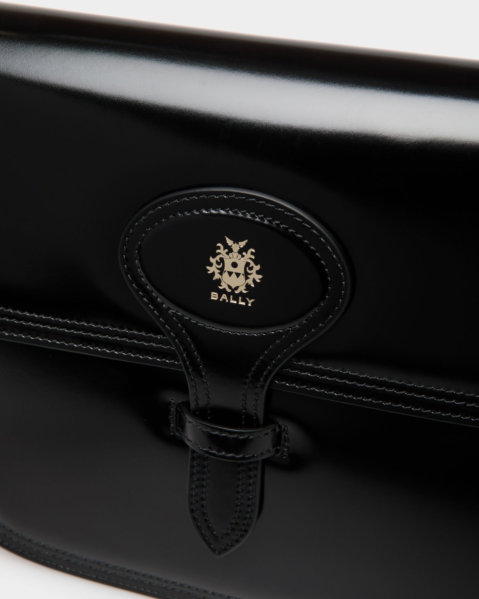 Bally Global - Beckett クロスボディバッグ ブラック ブラッシュドレザー - ブラック